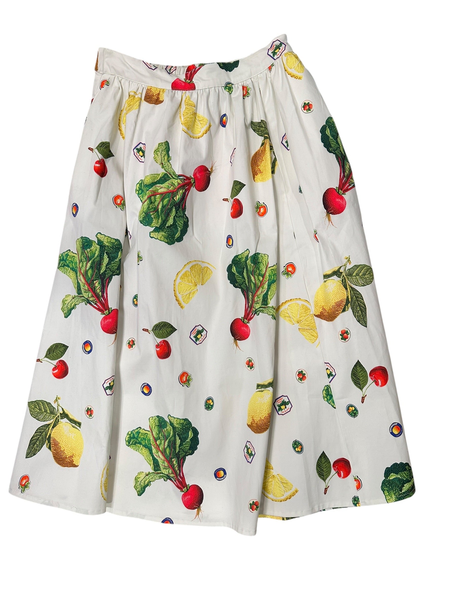 Size Small - Maeve Spring Market Skirt with Pockets