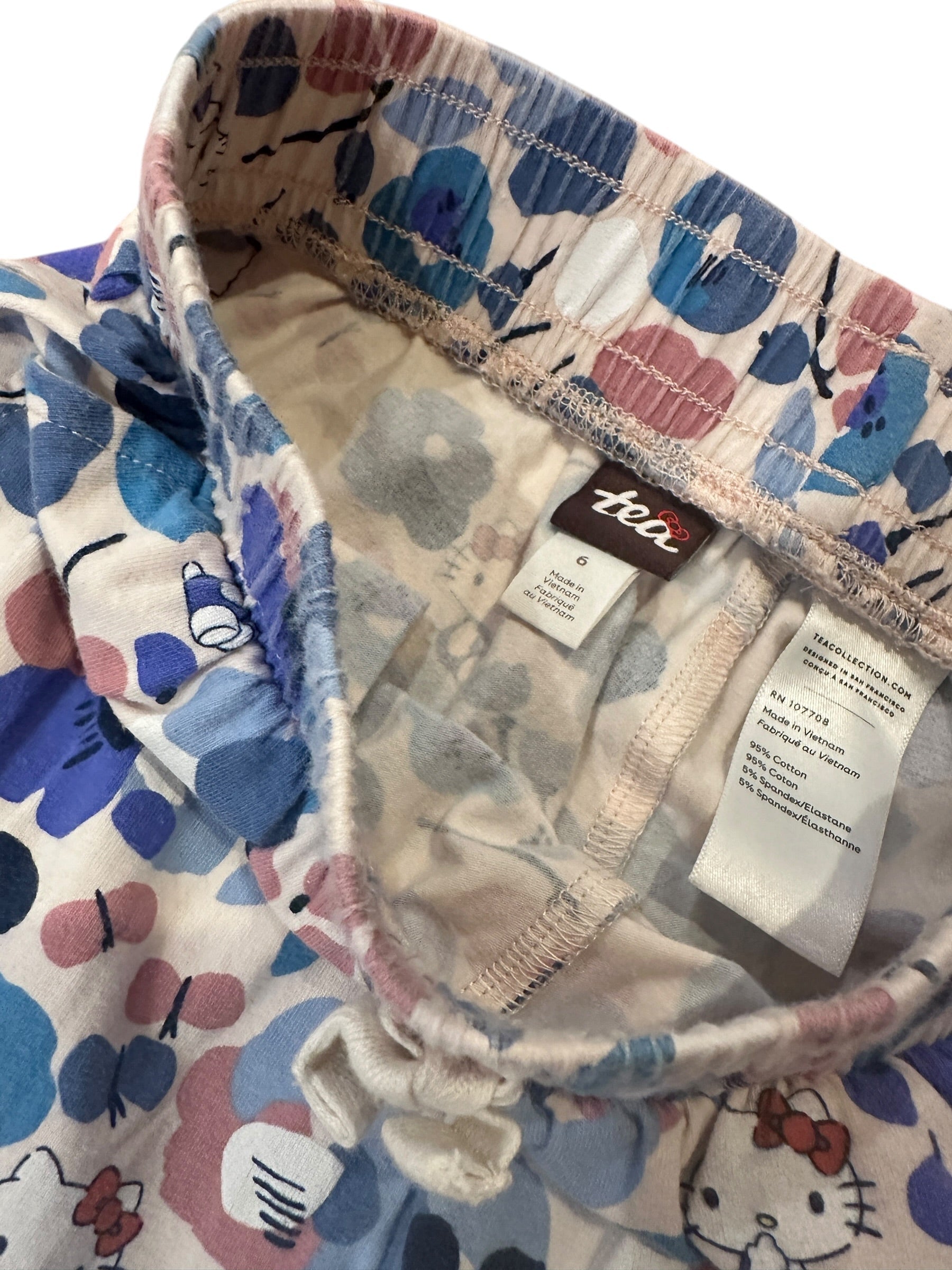 Youth Size 6 - Tea Collection Hello Kitty Pants
