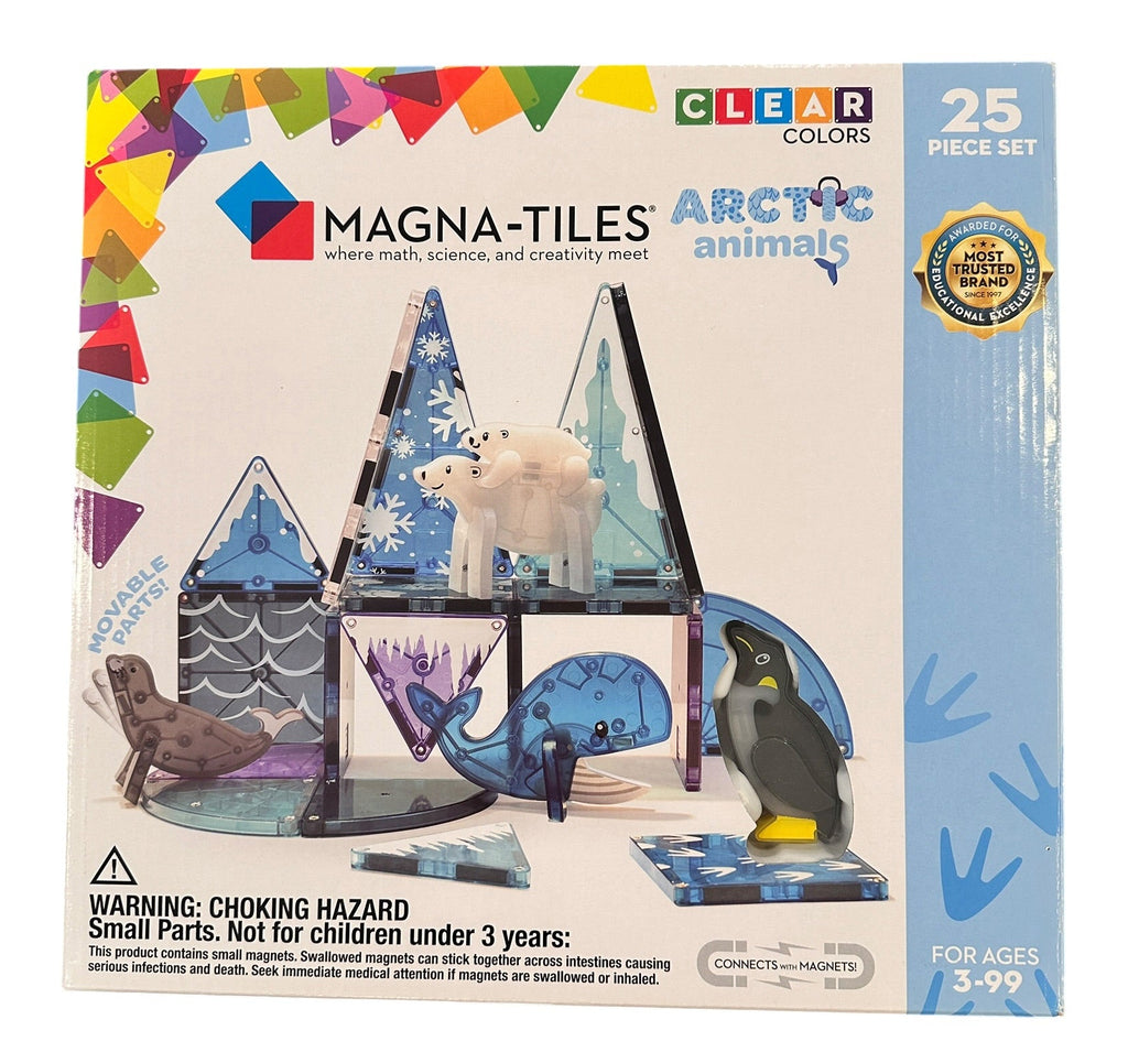 25 Piece Magnatiles Arctic Animals Set