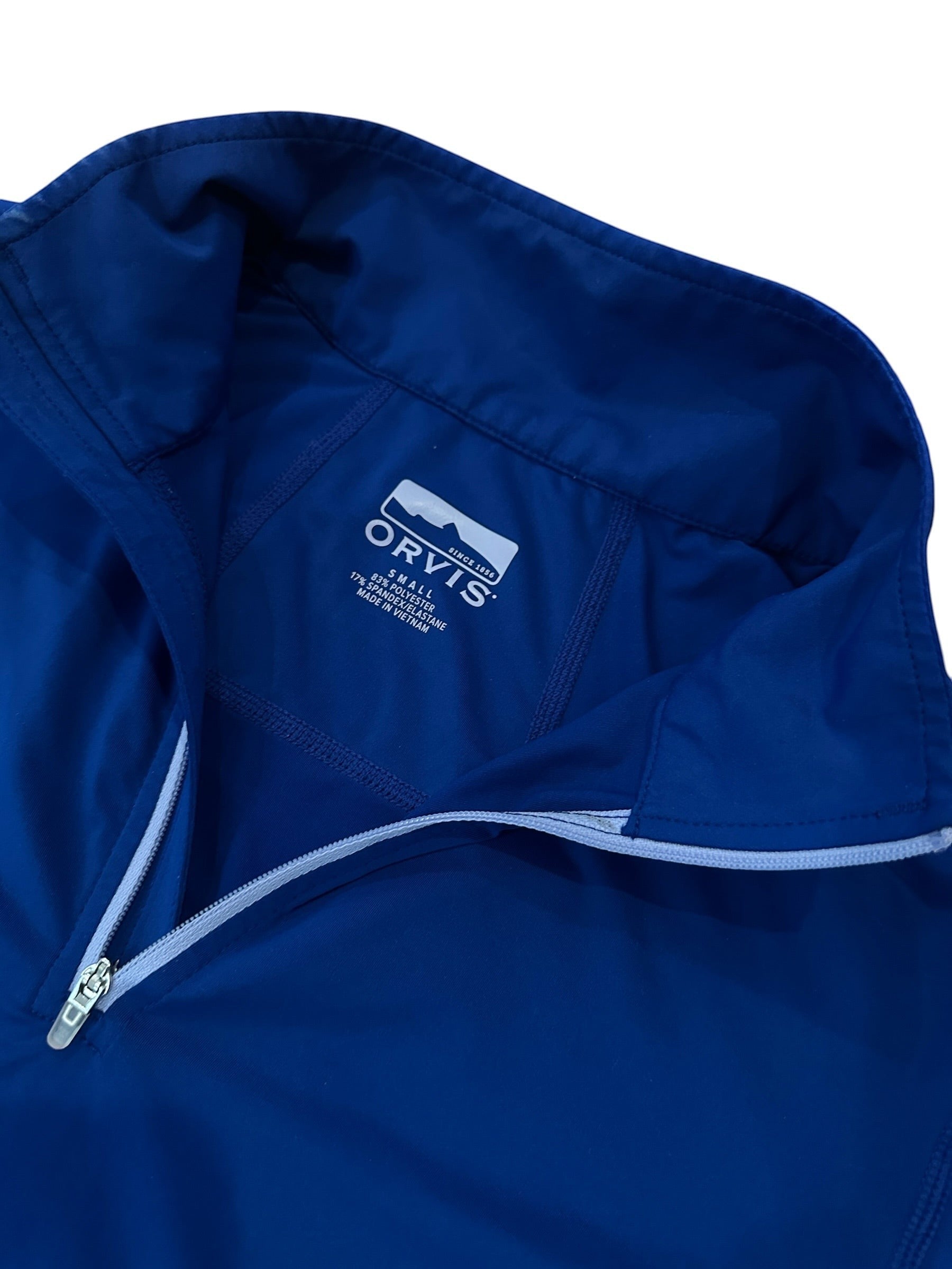 Size Small - Orvis 1/4 Zip Pullover Sun Guard Long Sleeve Top