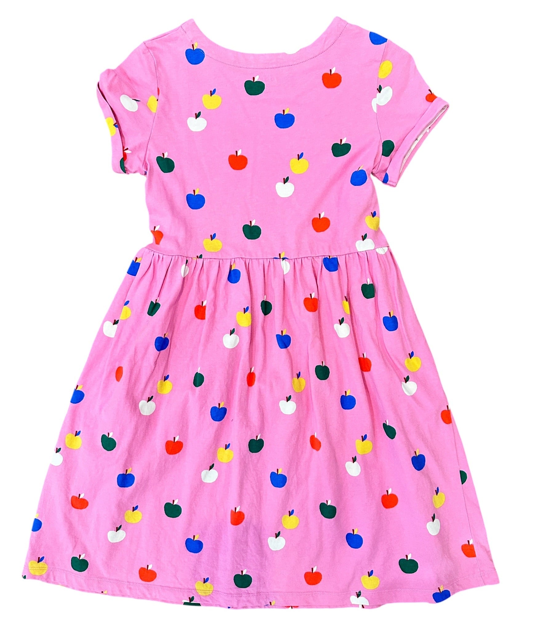 Youth Size 11/12 - Mini Boden Apple T-Shirt Dress with Pockets