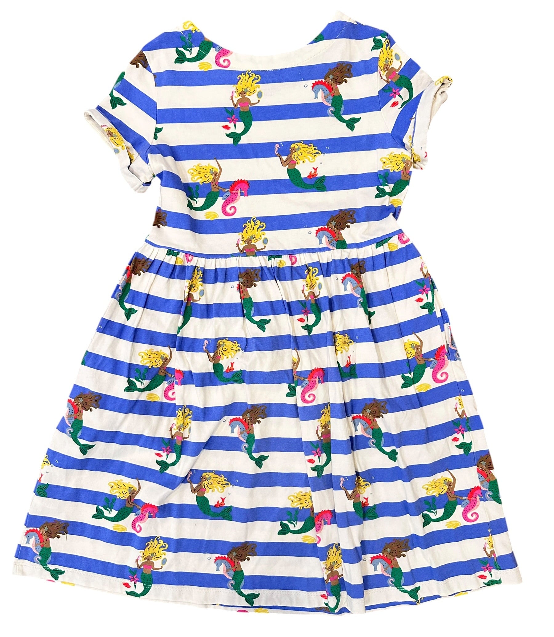 Youth Size 11/12 - Mini Boden Mermaid T-Shirt Dress with Pockets