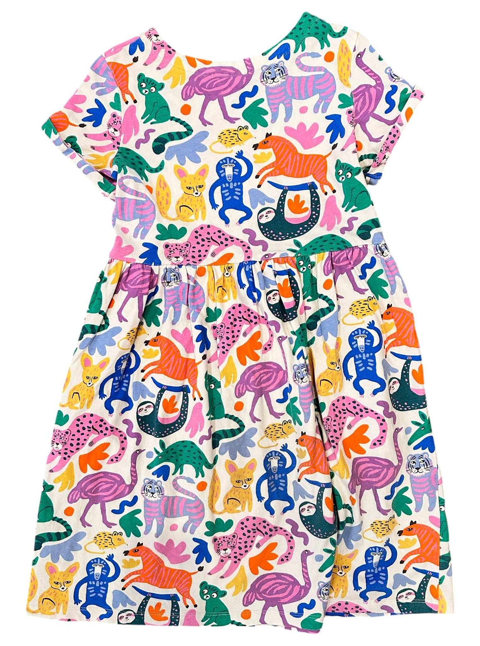 Youth Size 11/12 - Mini Boden Animal T-Shirt Dress