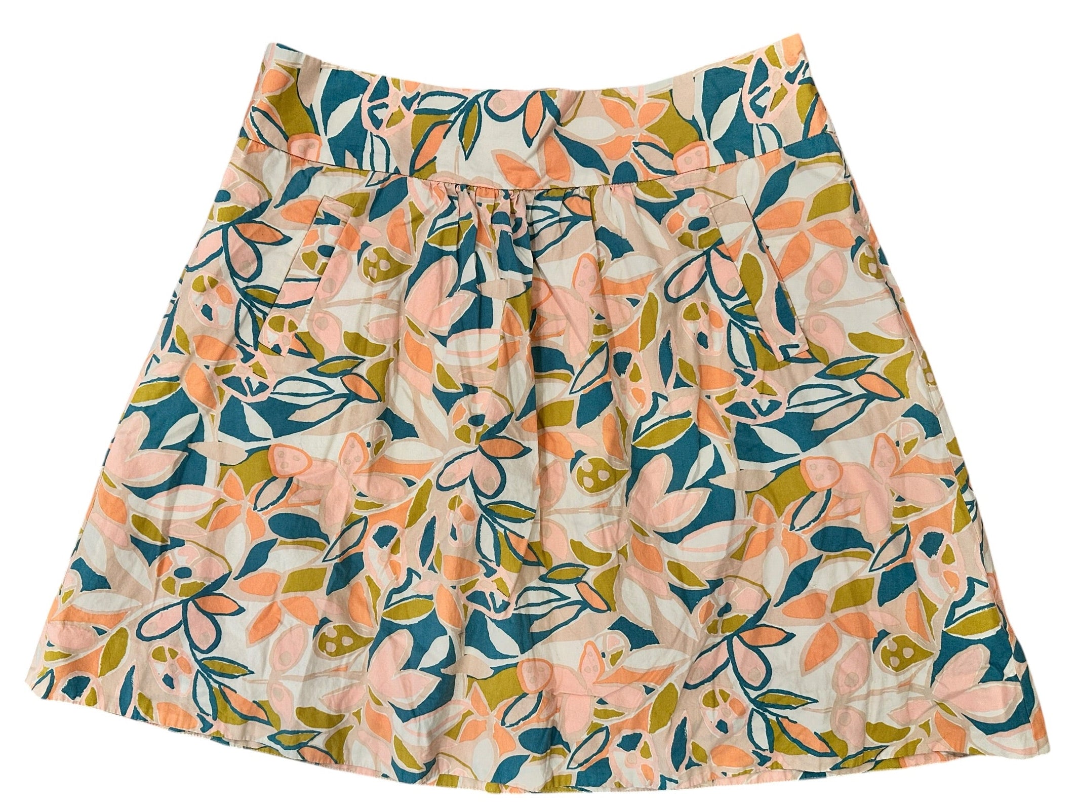 Size 12 - J. Crew Lightweight, Lined Skirt with Pockets