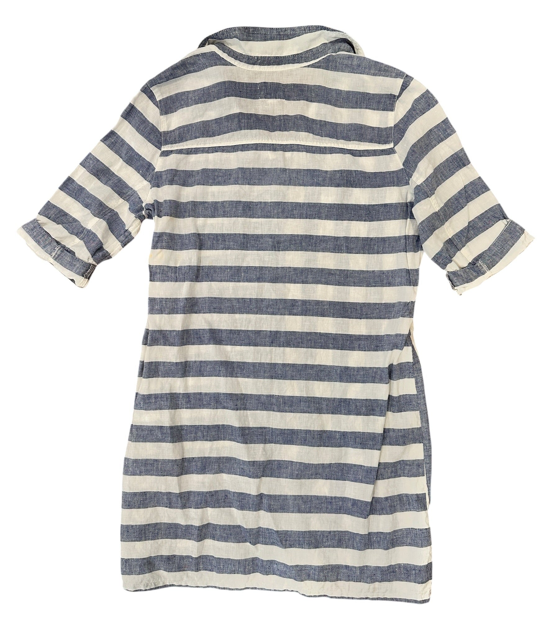 Size XL - Caslon Stripe Linen Dress or CoverUp