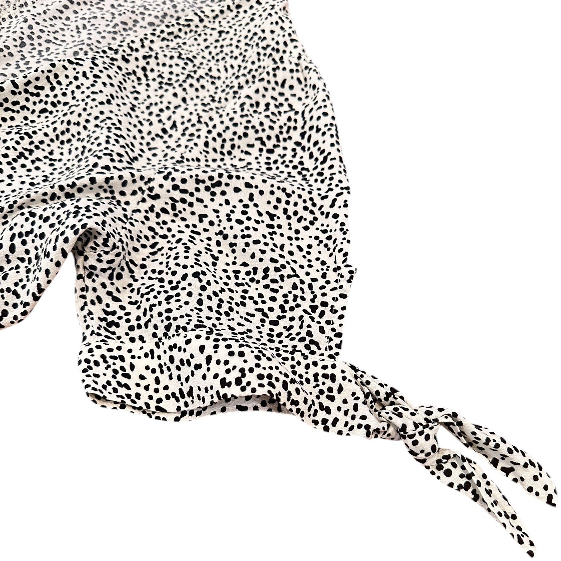 Size Small - Melloday Black Dot Dress