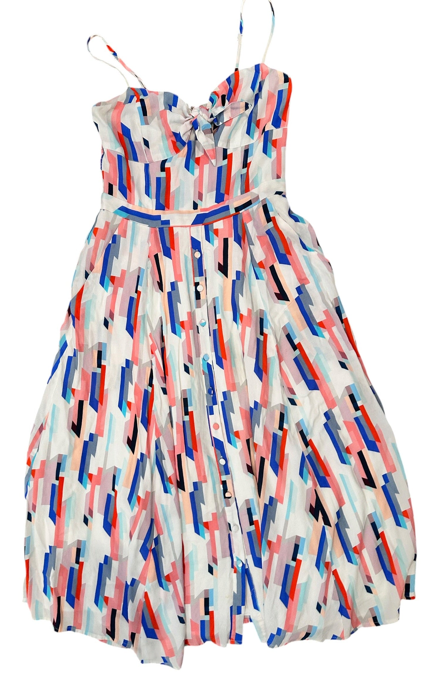 Size XS - Yumi Kim Geometric Dress with Pockets