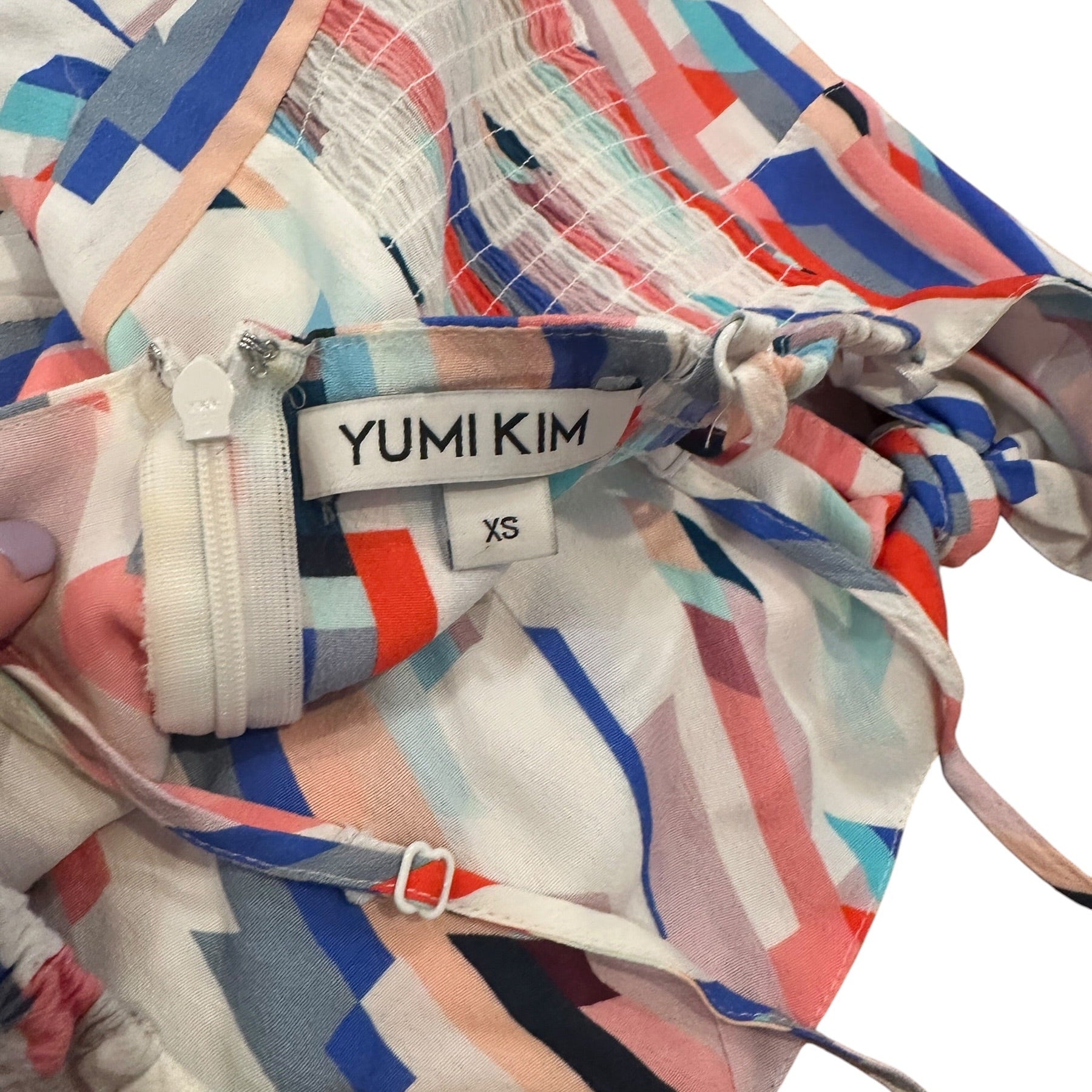 Size XS - Yumi Kim Geometric Dress with Pockets
