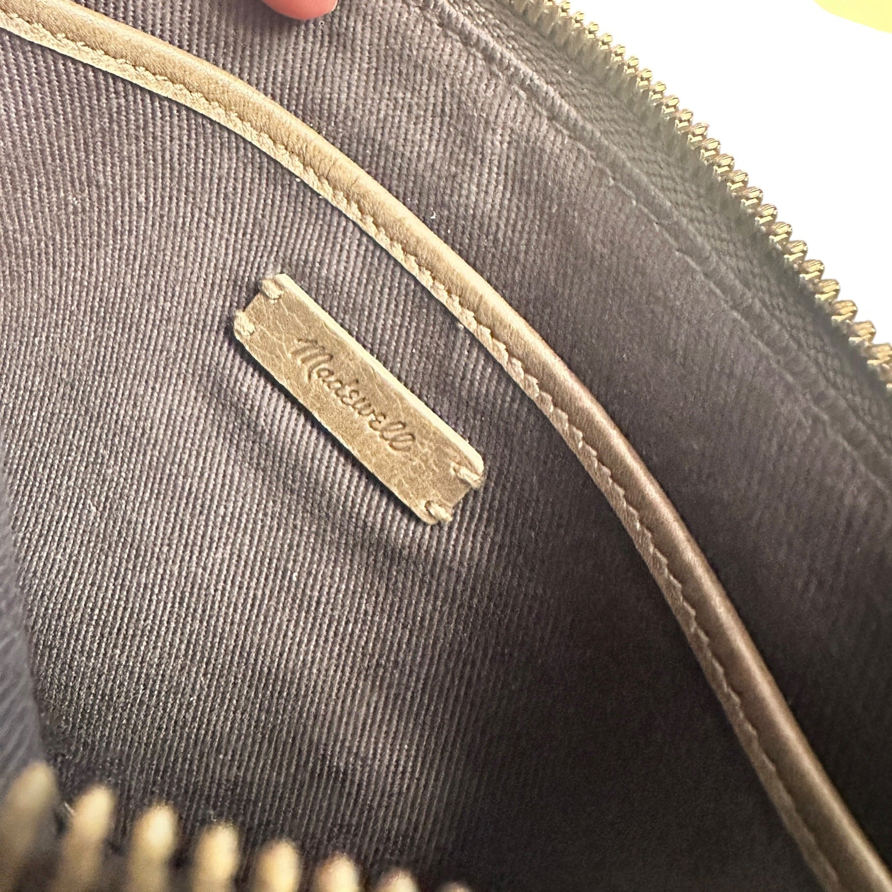 Olive Green Madewell Purse
