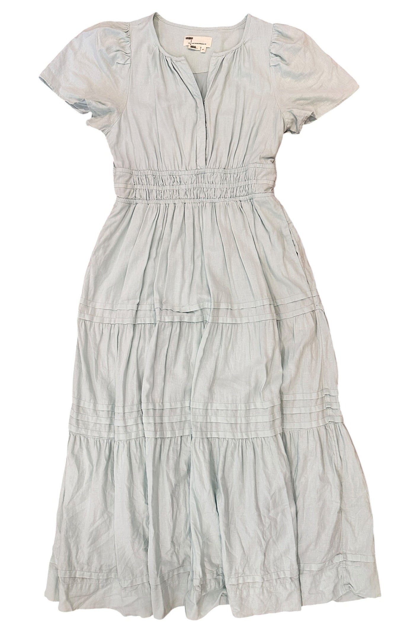 Size Small - Anthropologie Cotton Maxi Dress with Pockets