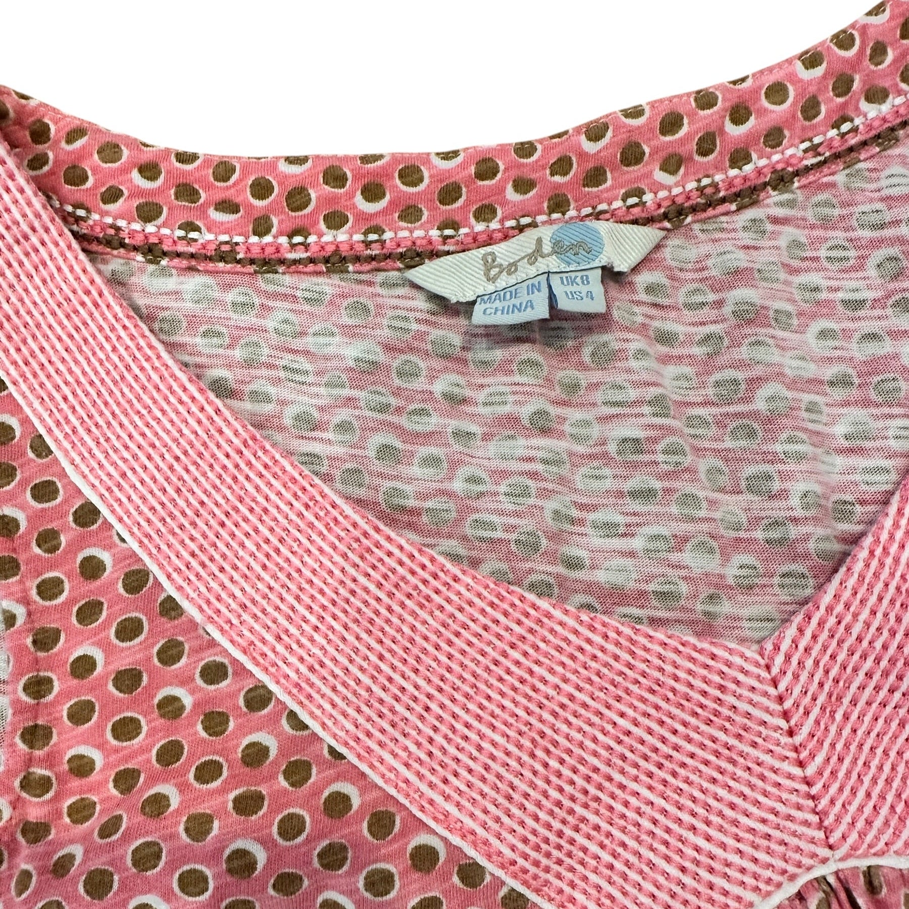 Size 4 - Boden Dot Sleeveless Top