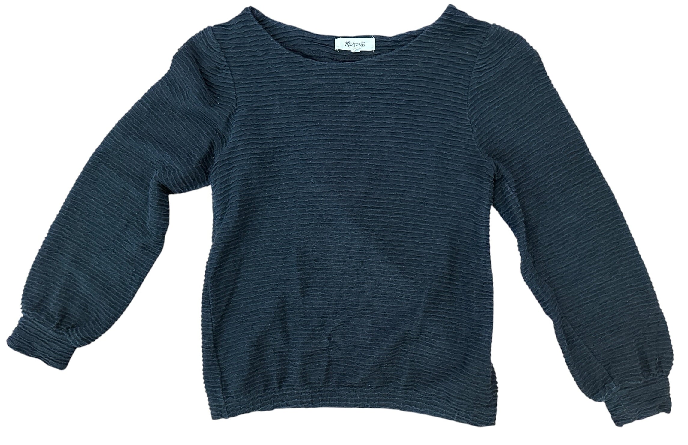 Size XS - Madewell Textured Cotton Blouse