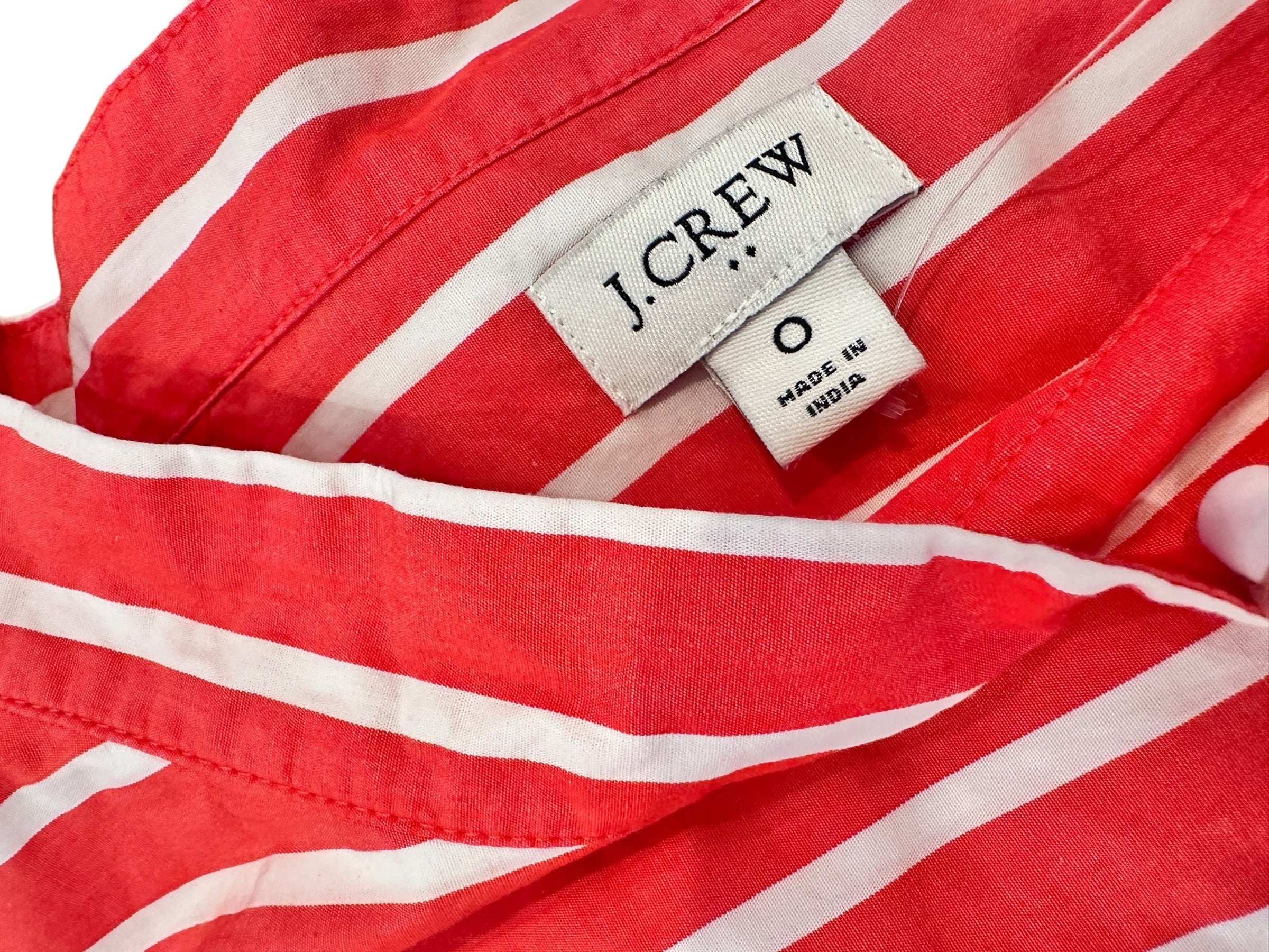 Size 0 - J. Crew Stripe Blouse