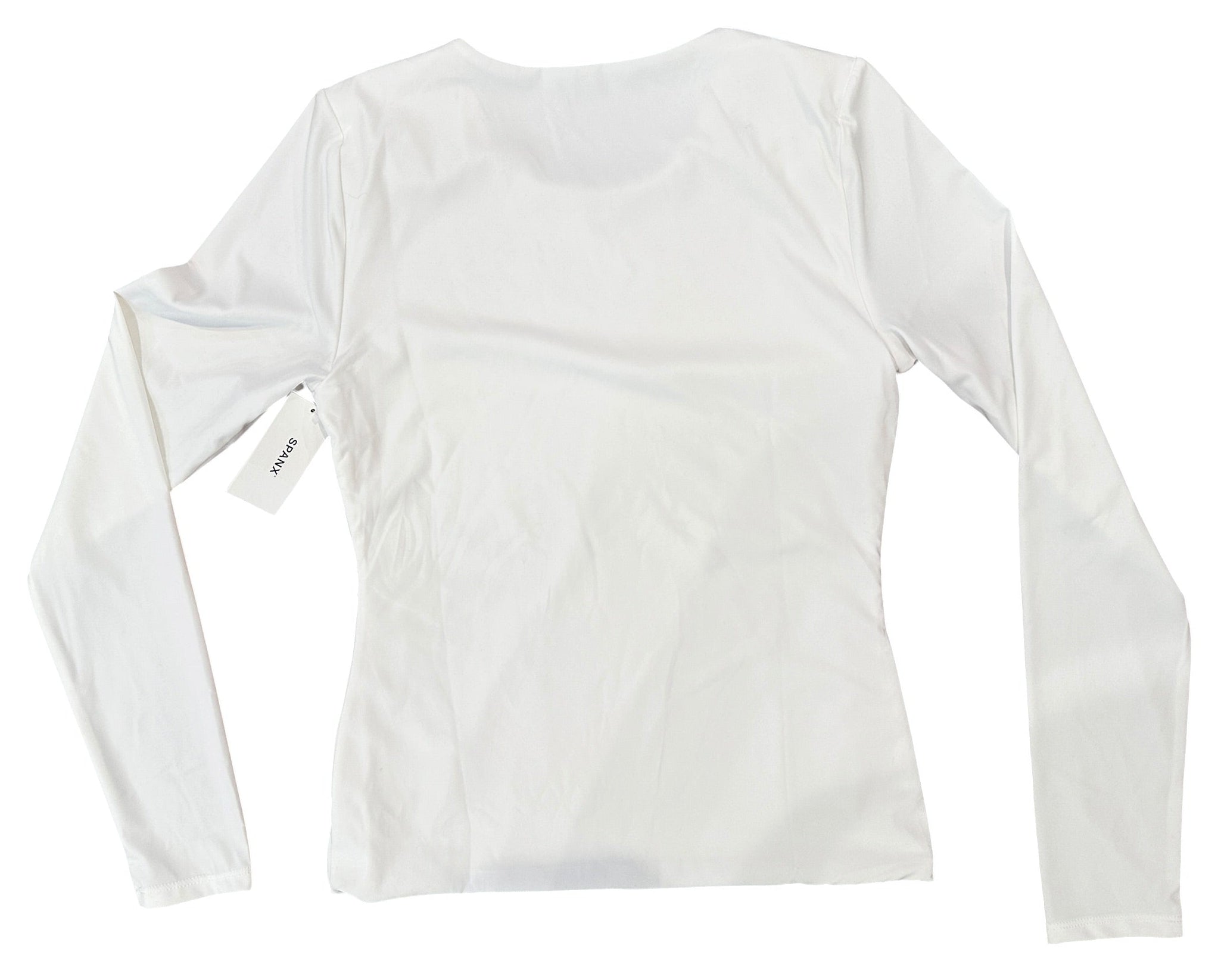 Size Medium - Spanx Smoothing Long Sleeve Jersey Shirt, New with Tags