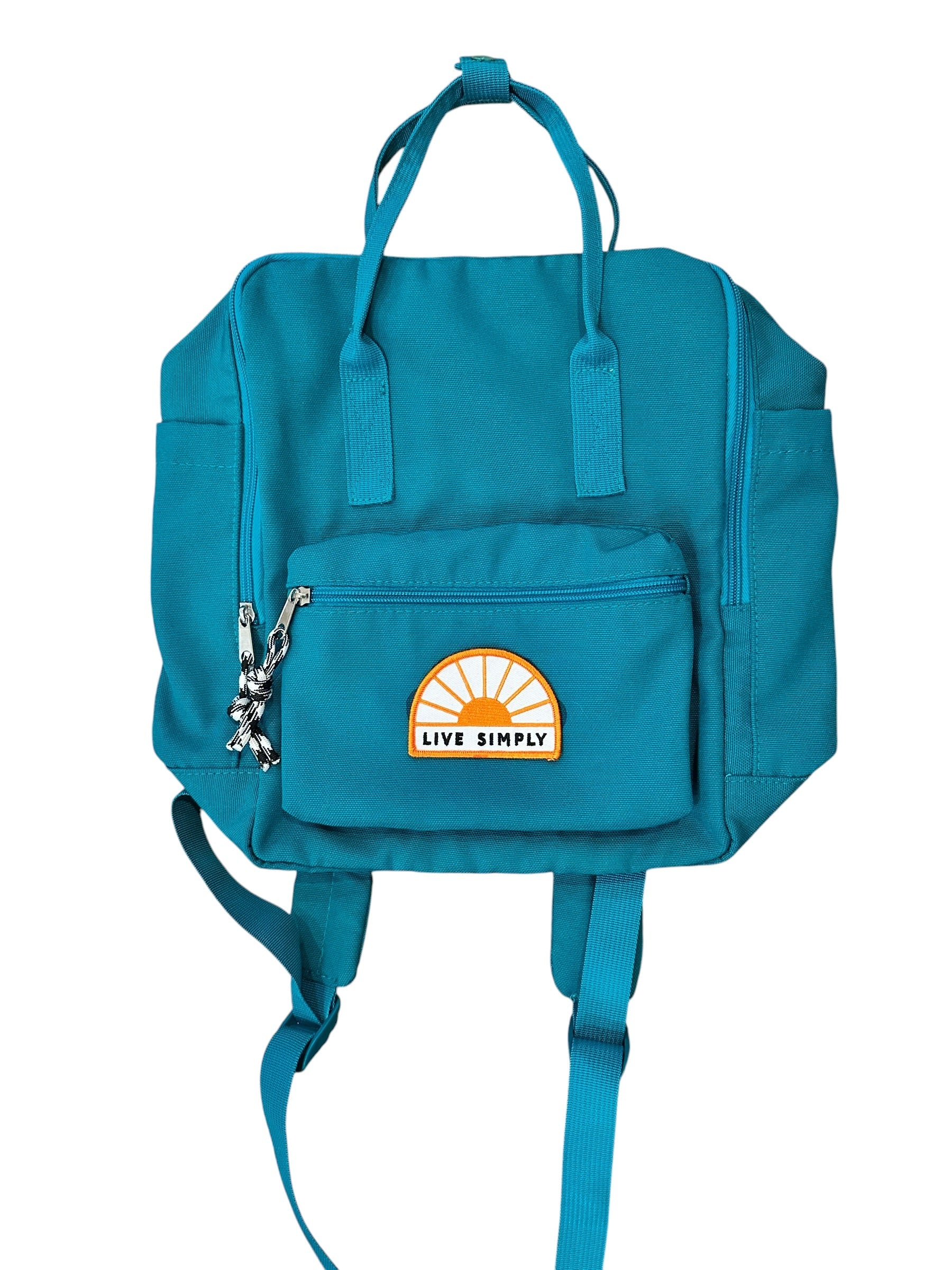 Live Simply Patch Mini Backpack