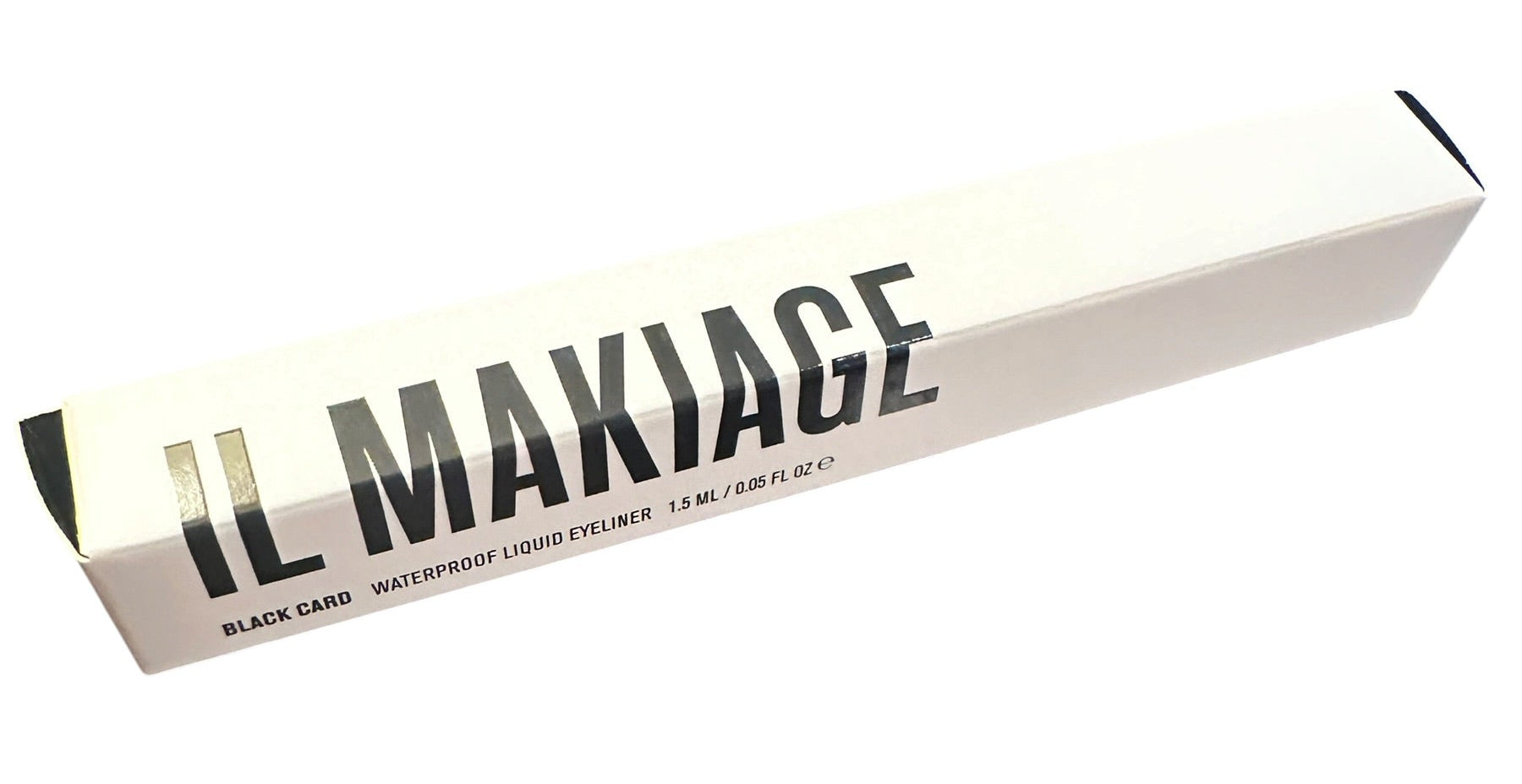 Il Makiage Black Card Waterproof Liquid Eyeliner - New in Box