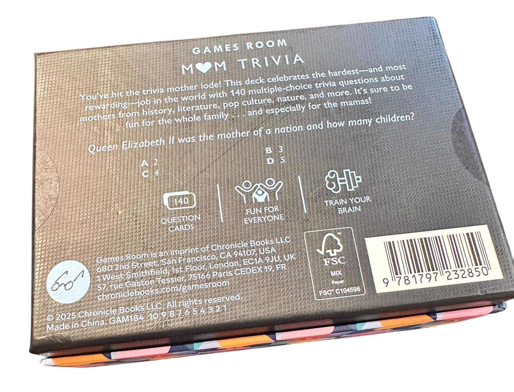 Games Room Mom Trivia - Unopened