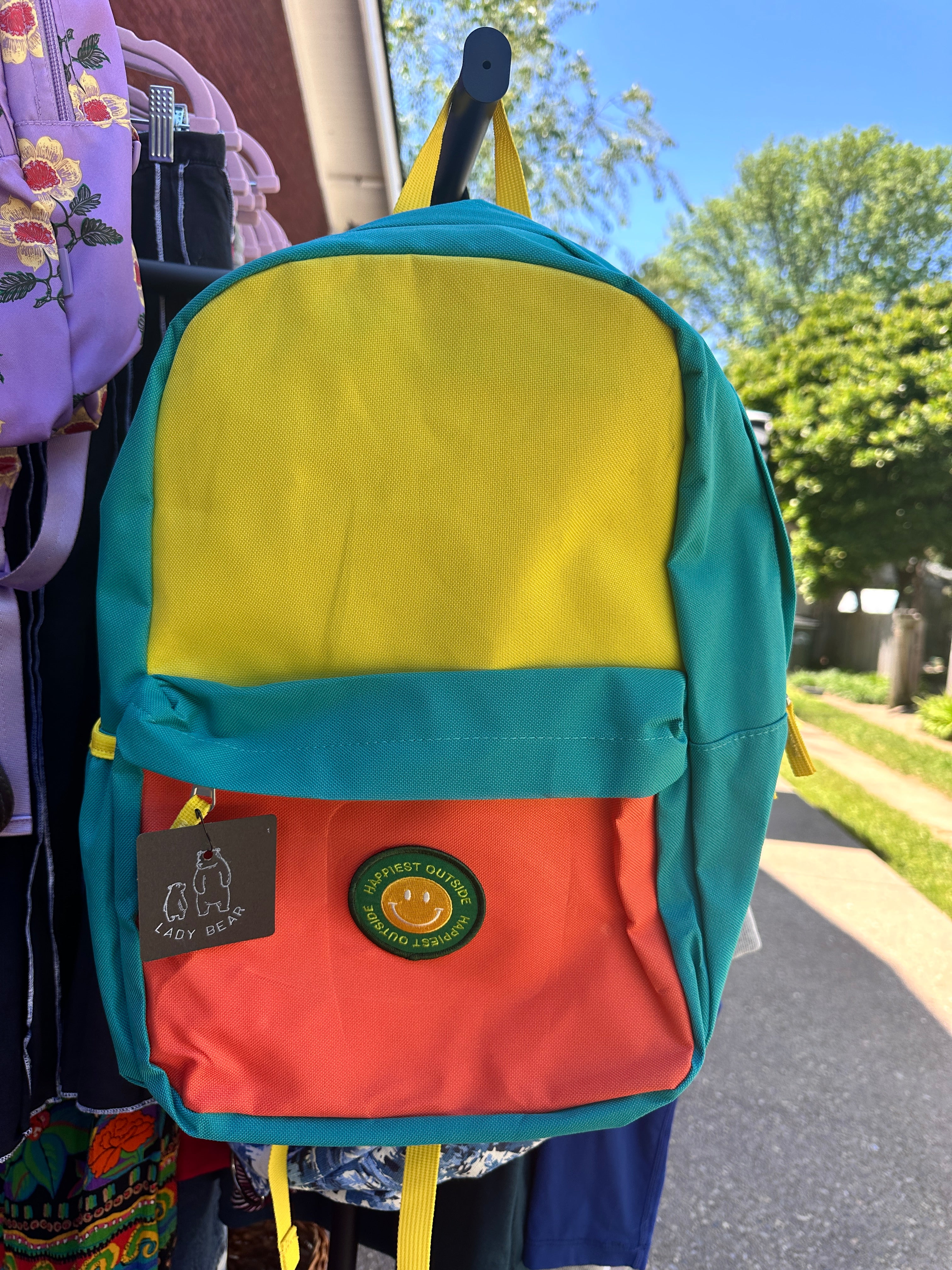 Happiest Outside Patch Backpack
