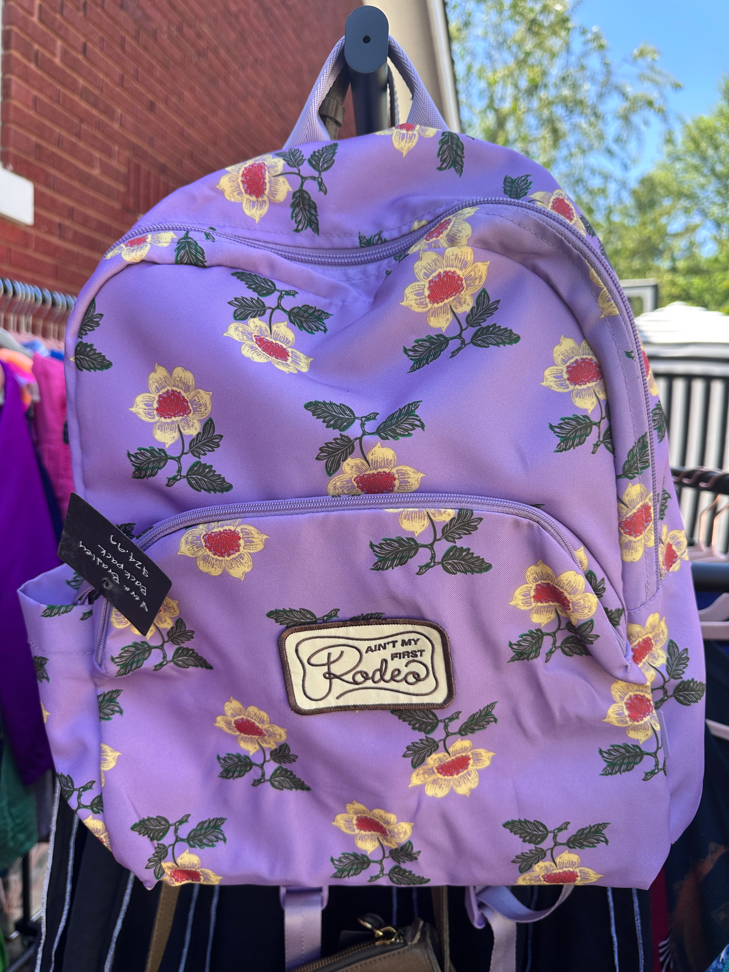 Vera Bradley Floral Backpack, New with Tags