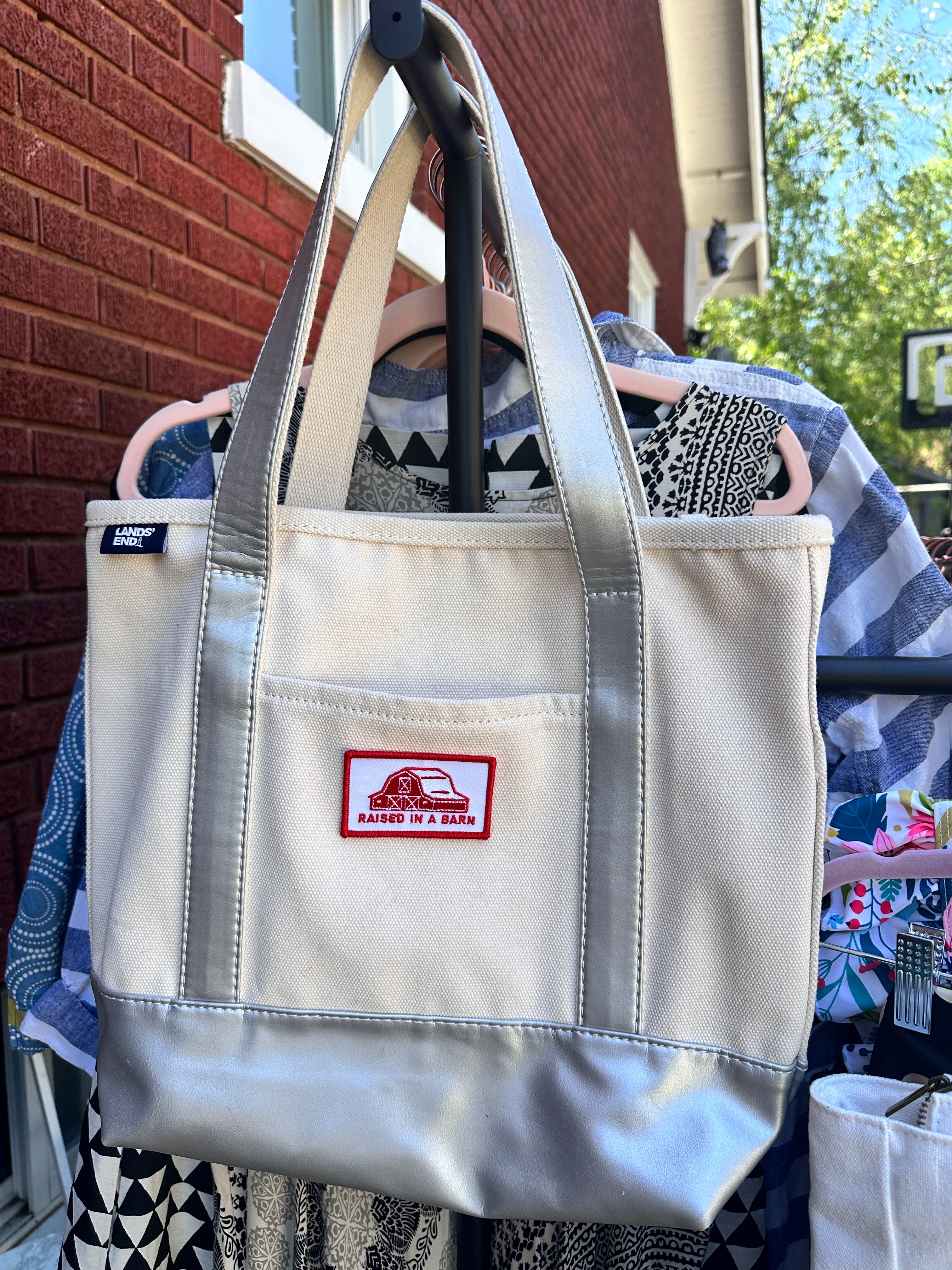 Raise in a Barn Canvas Tote