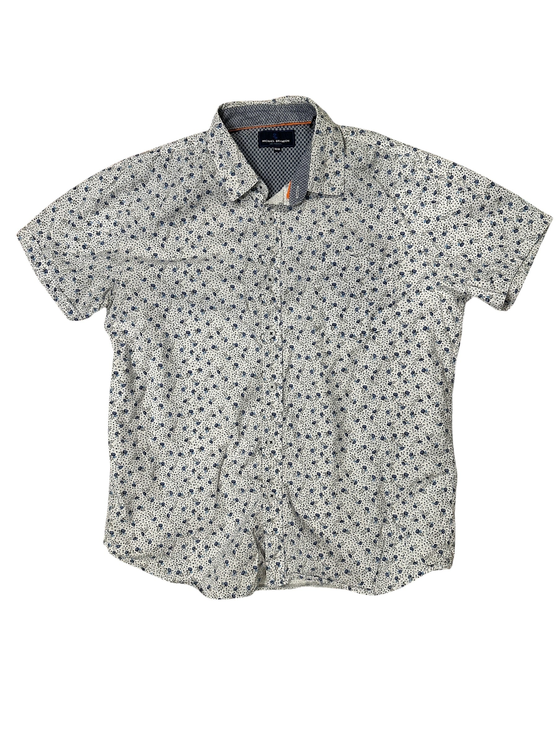 Size Medium - Michael Brandon Short Sleeve Shirt