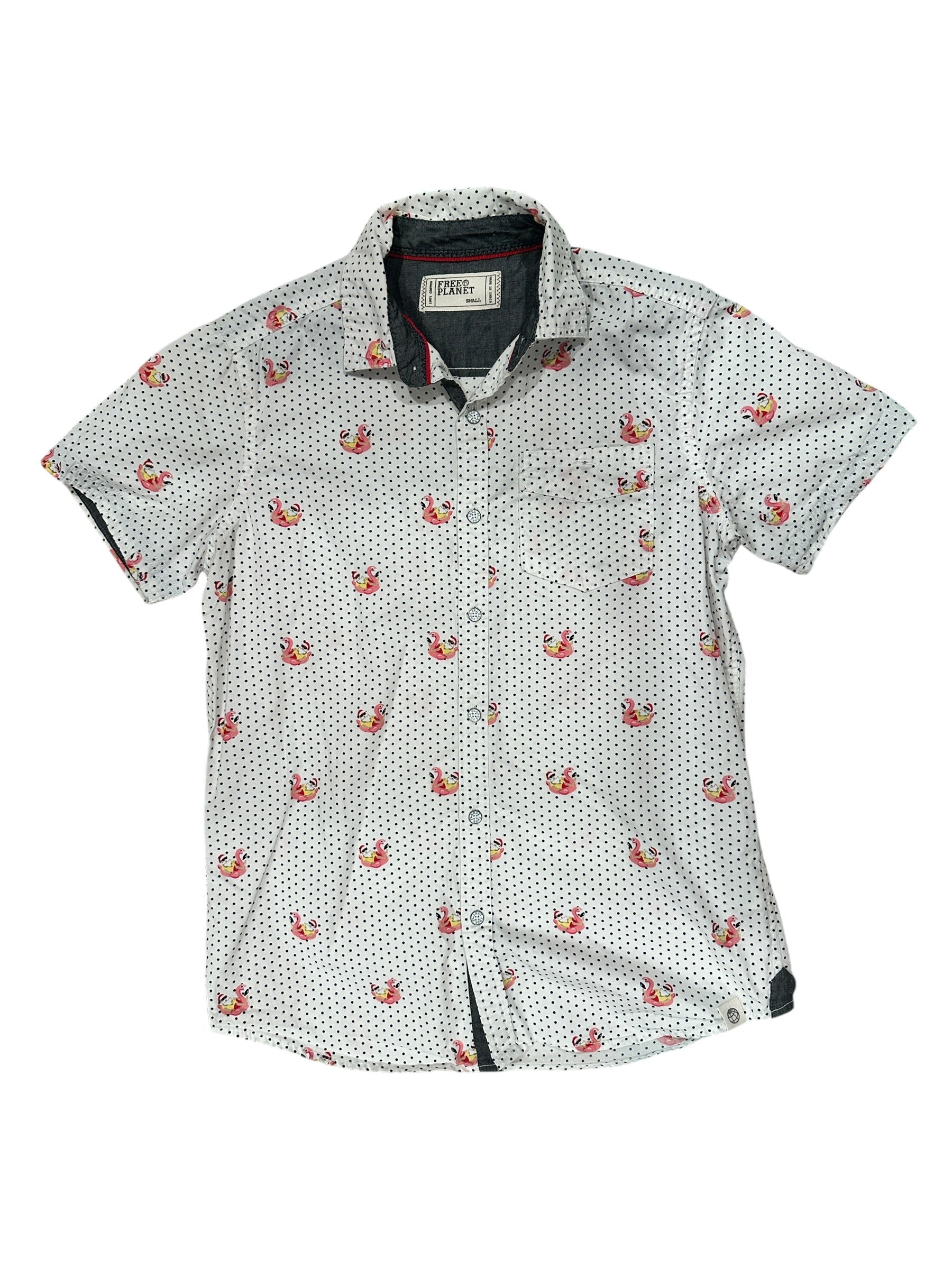 Size Small - Free Planet Short Sleeve Shirt
