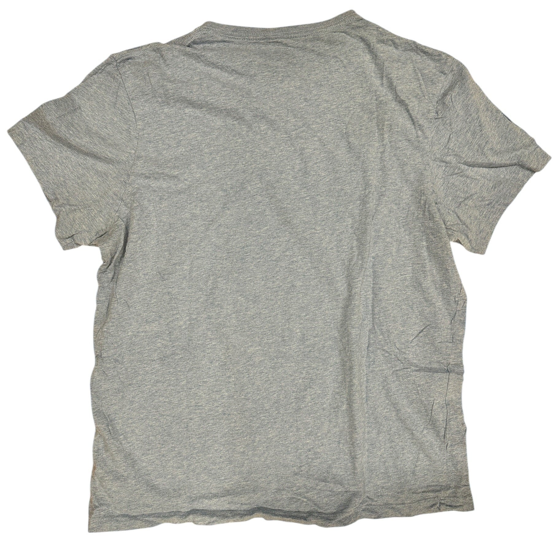 Size XL - No Ice Please, Blue V-Neck Tee - Upcycled