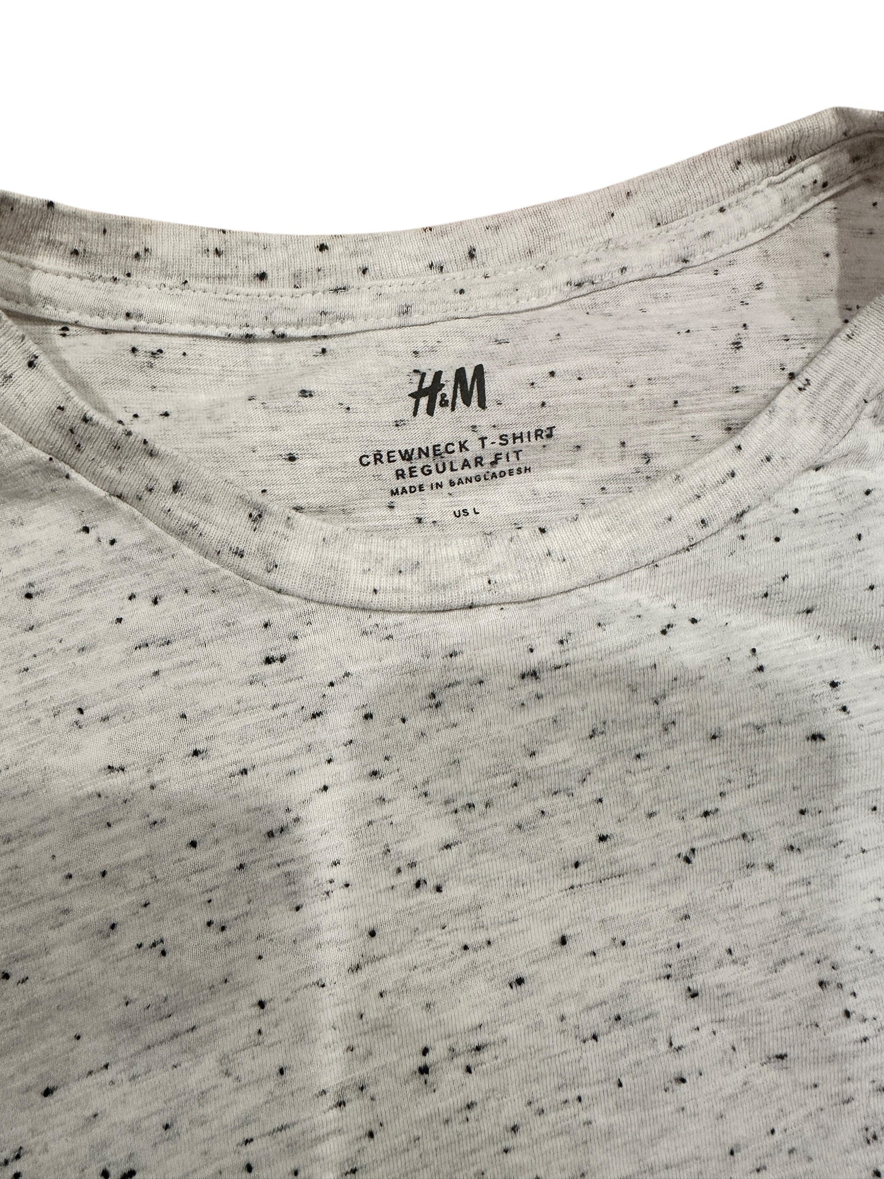 Size Large - Resist Speckled Tee - Upcycled