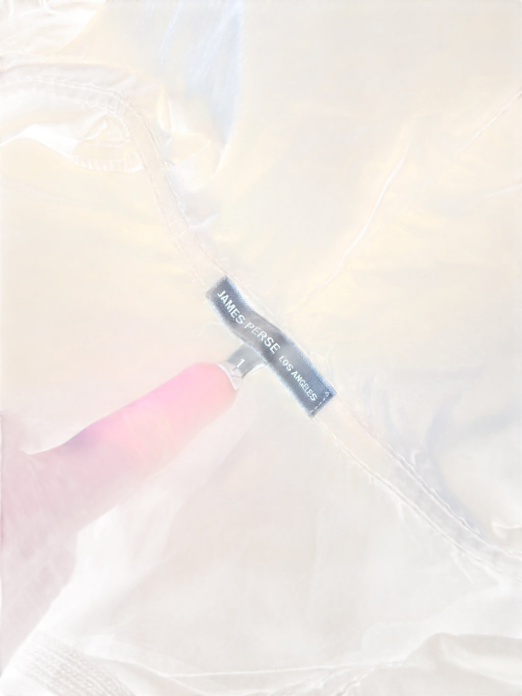 James Perse lightweight hooded jacket