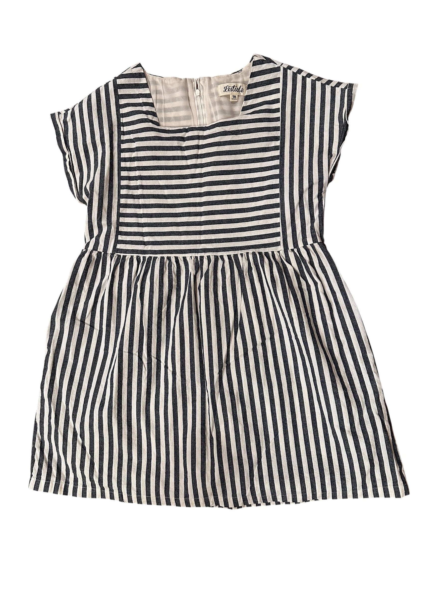 Size Medium - Listicle Stripe Dress with Pockets