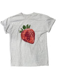 Anthropologie Strawberry Tee