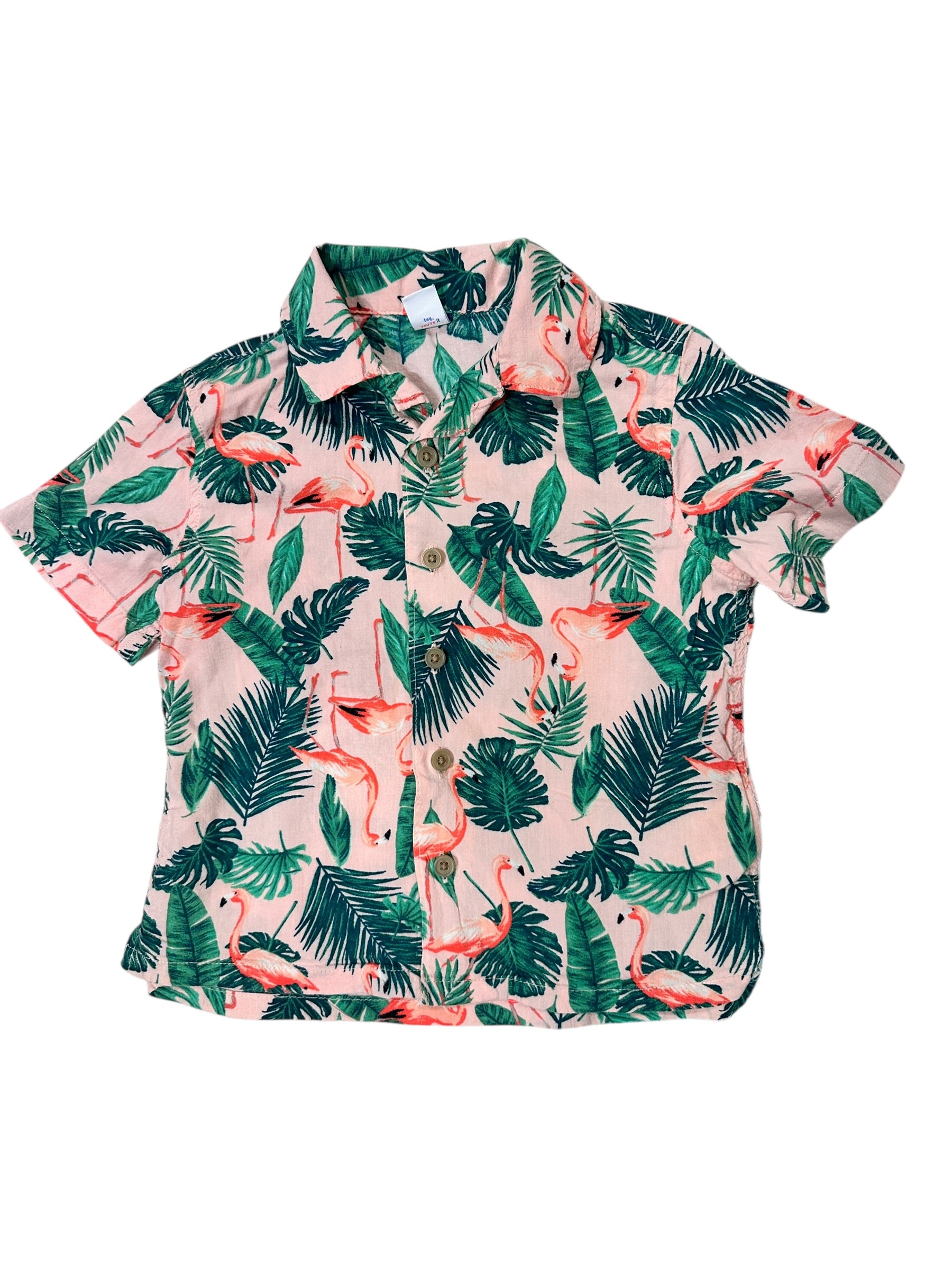 Size 3T - Old Navy Flamingo Shirt