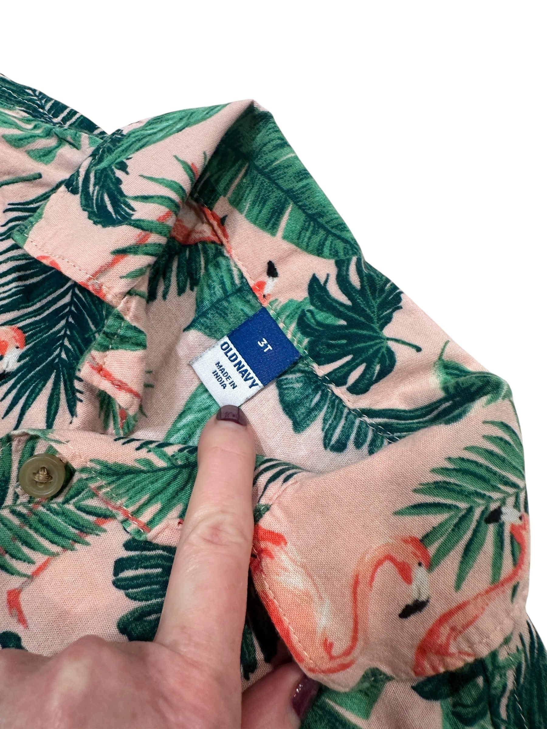 Size 3T - Old Navy Flamingo Shirt