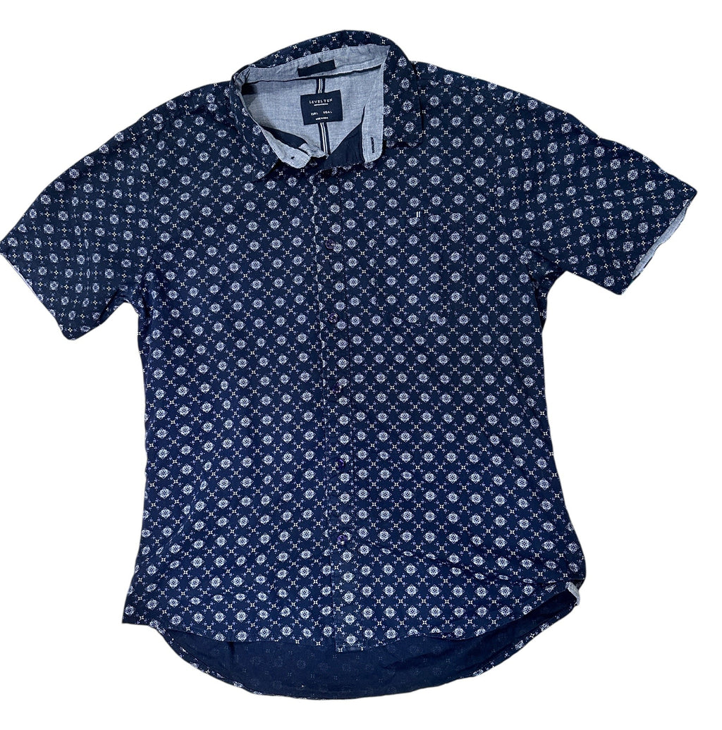 Size Large - Level Ten Short Sleeve Button Down Shirt