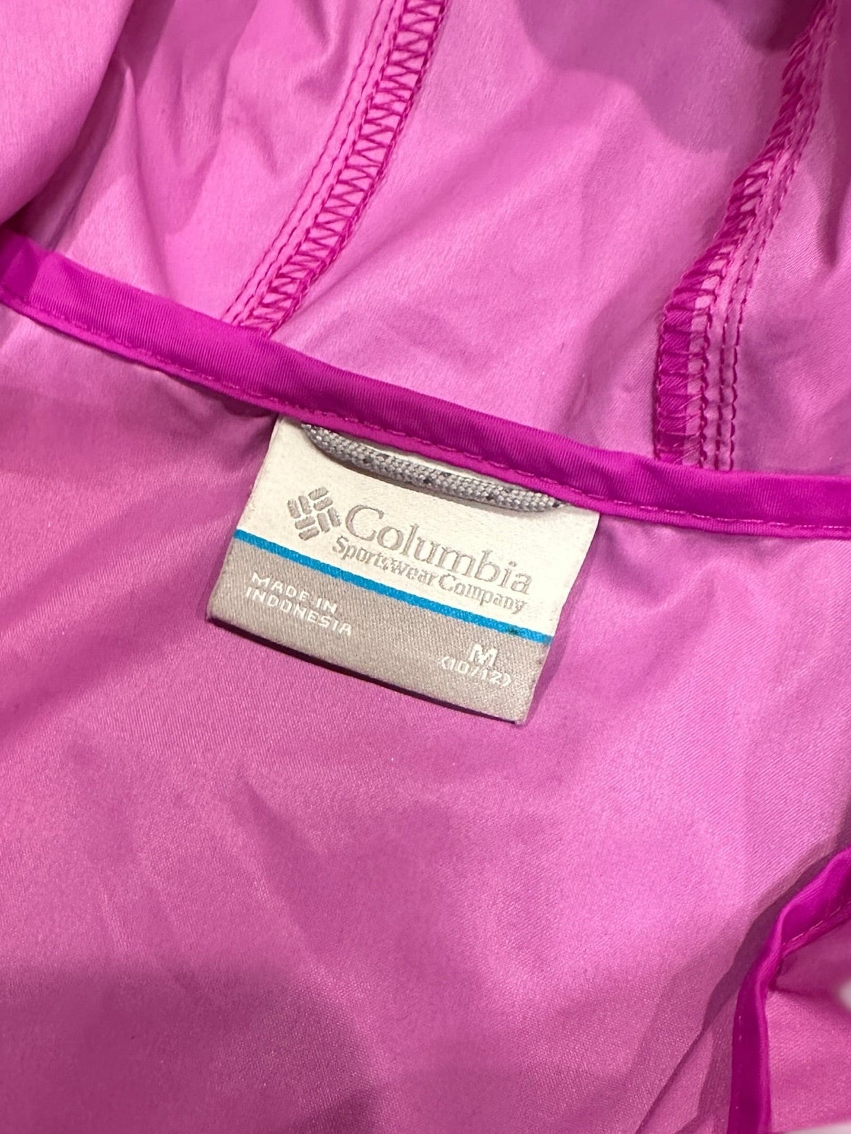 Youth Size Medium - Columbia Wind/Rain Jacket