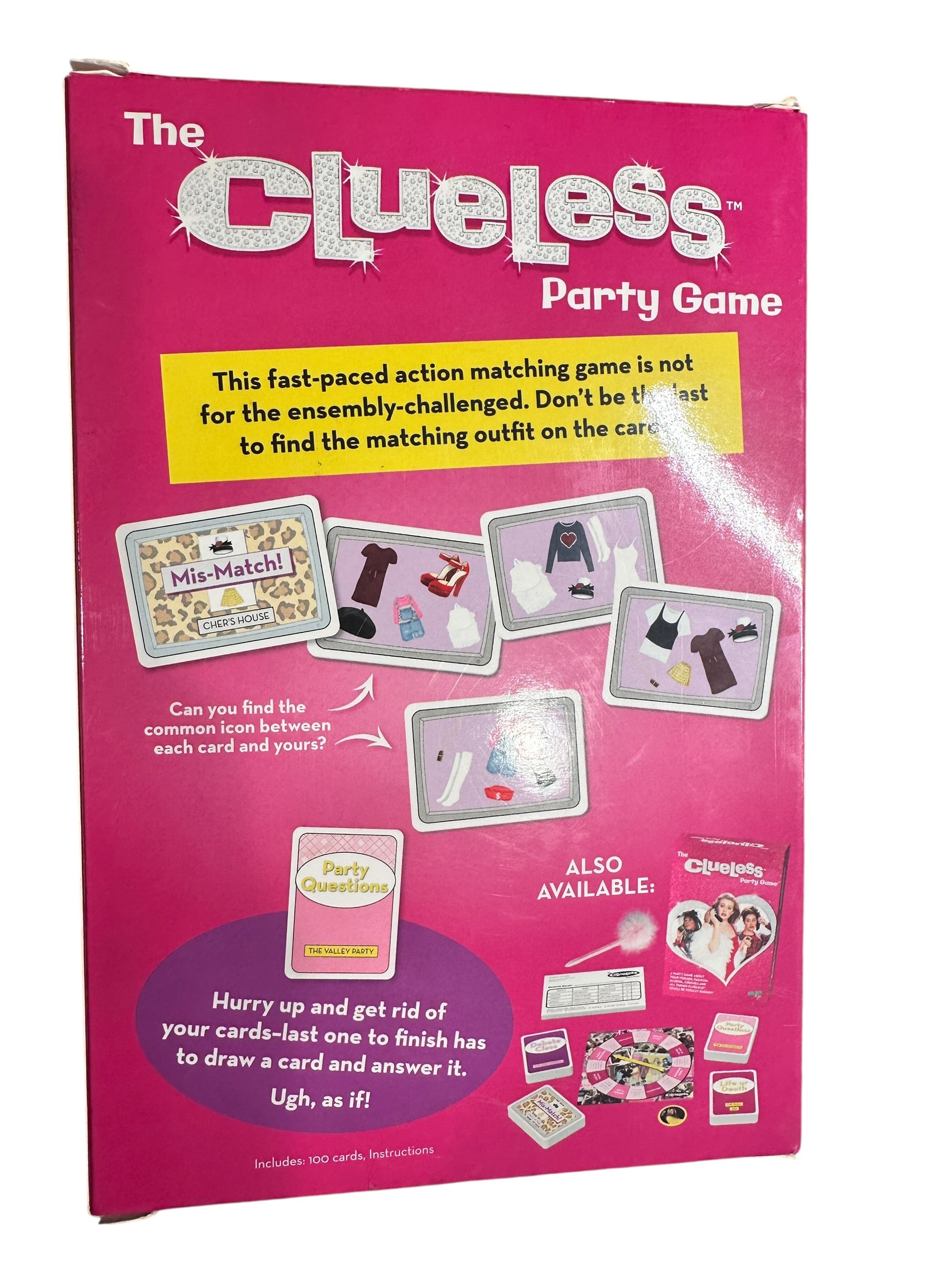 Clueless Party Game