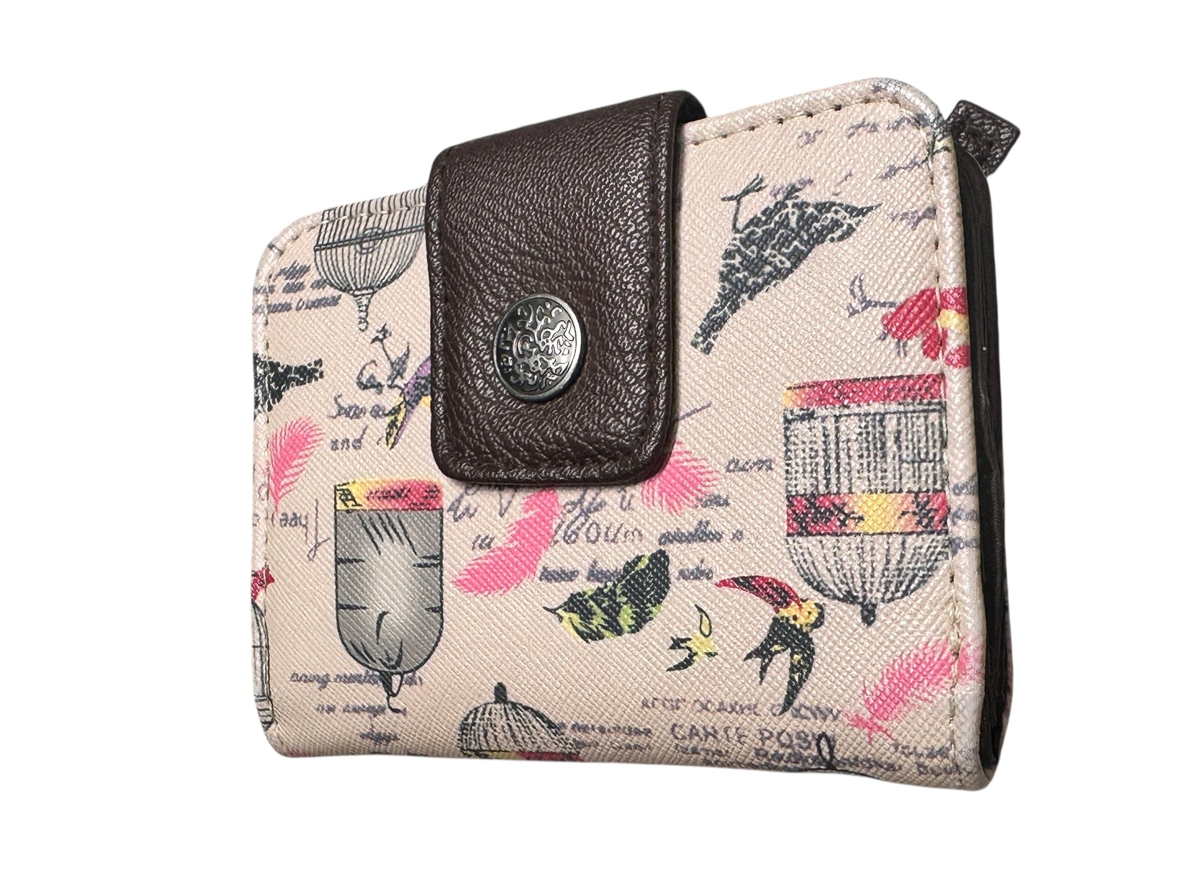 Bird Print Wallet