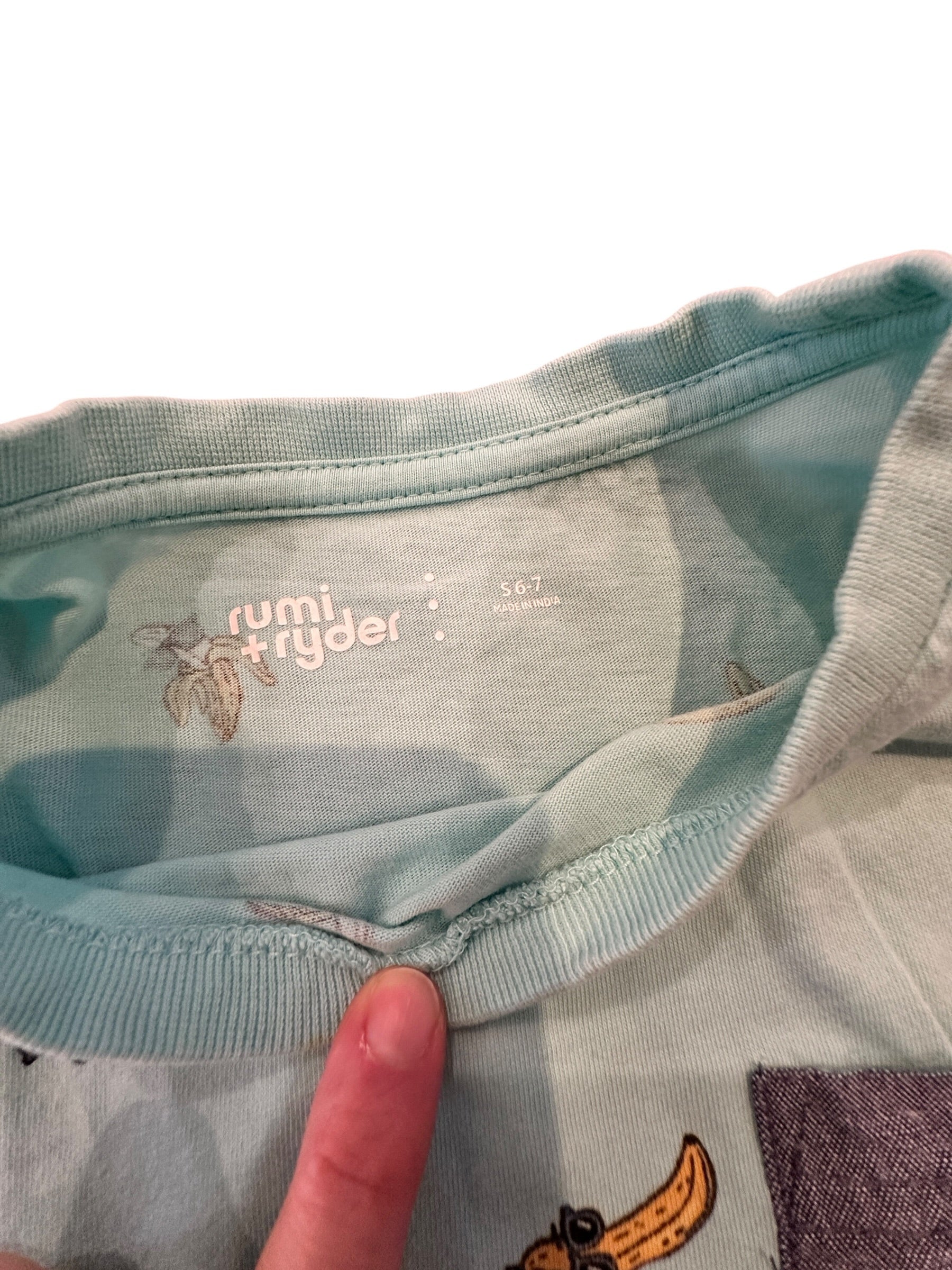 Size 6/7 - Rumi + Ryder Banana Shirt