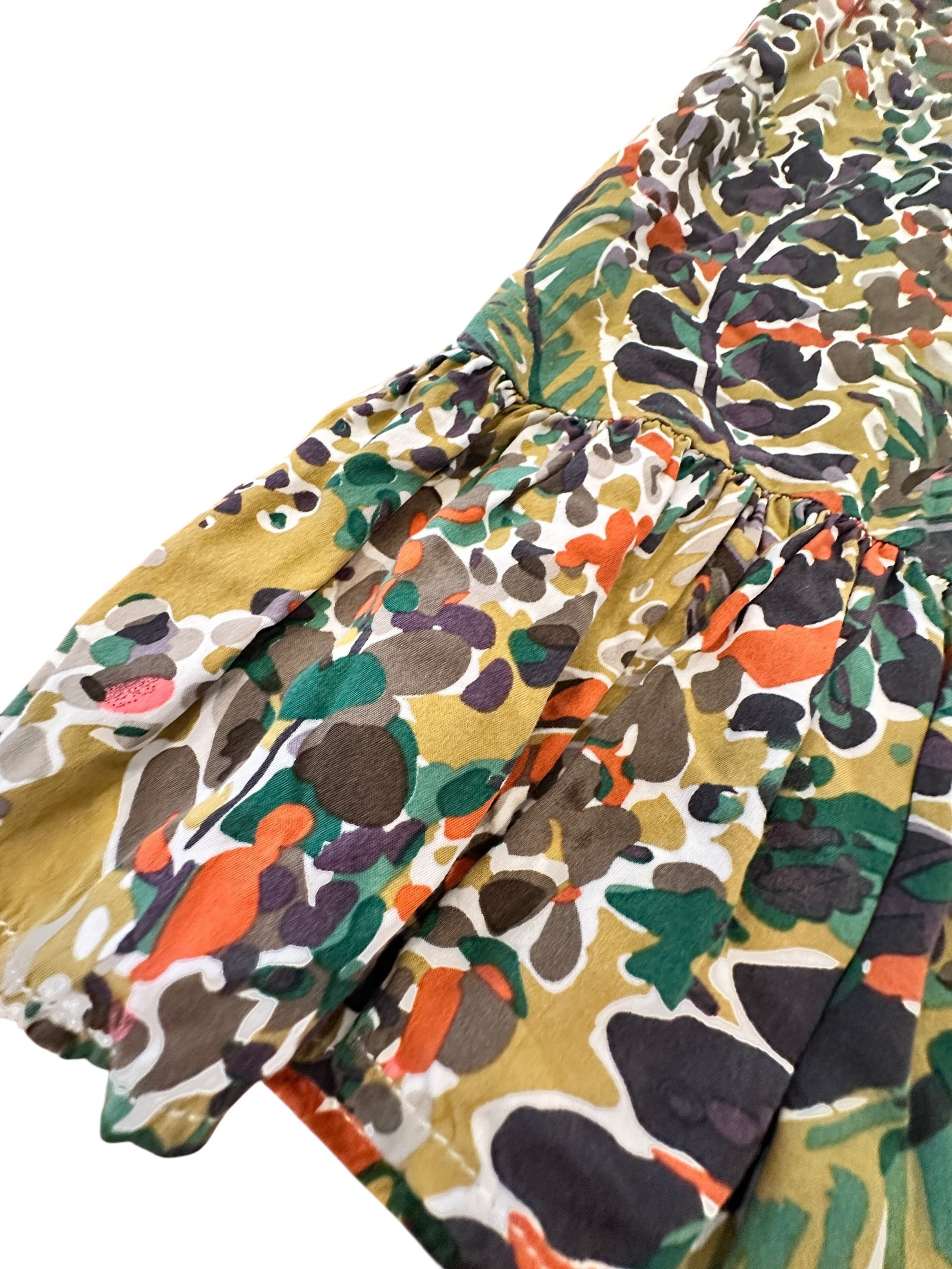 Size Medium - Lightweight Flow Ruffle Top