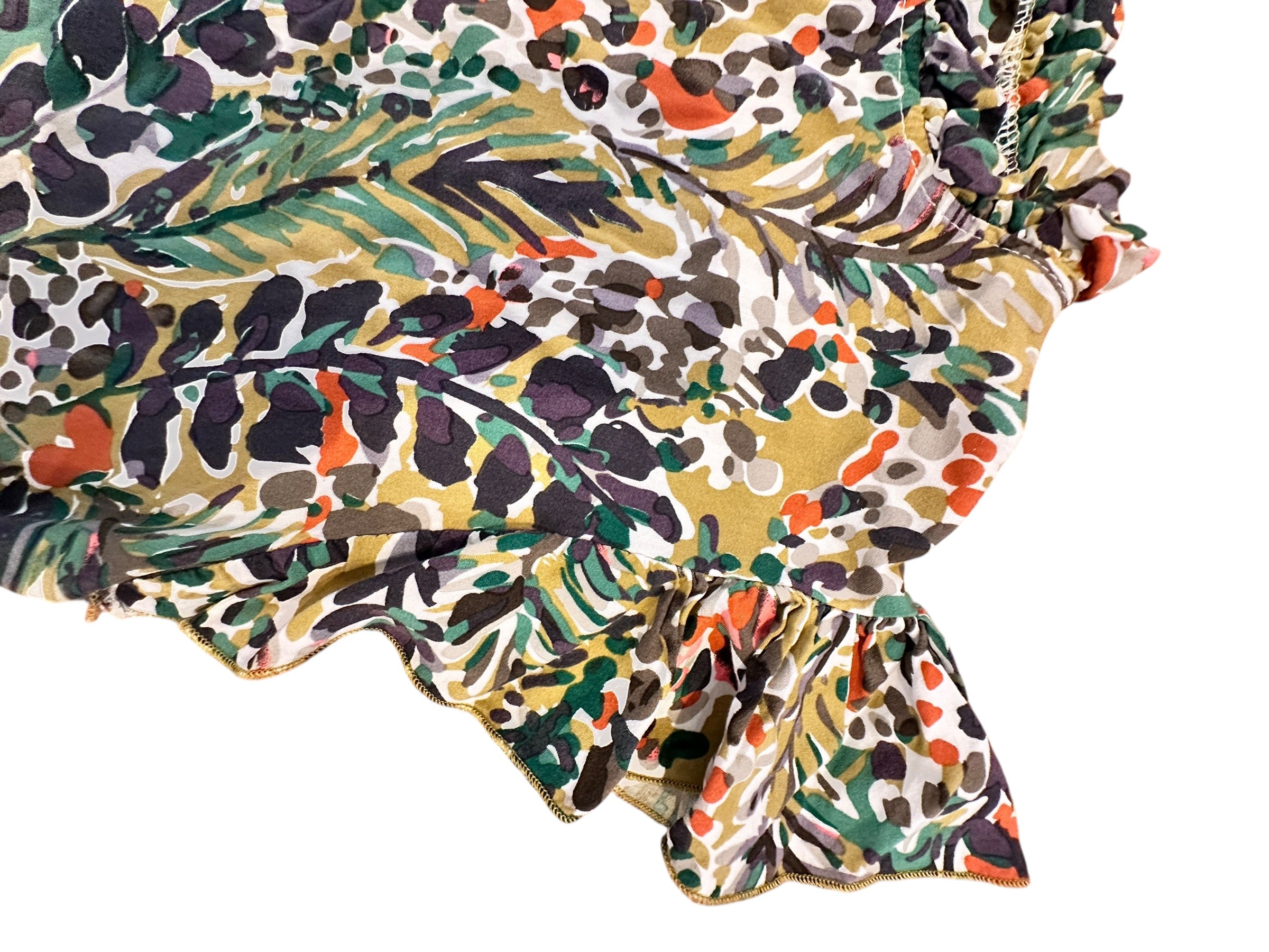 Size Medium - Lightweight Flow Ruffle Top