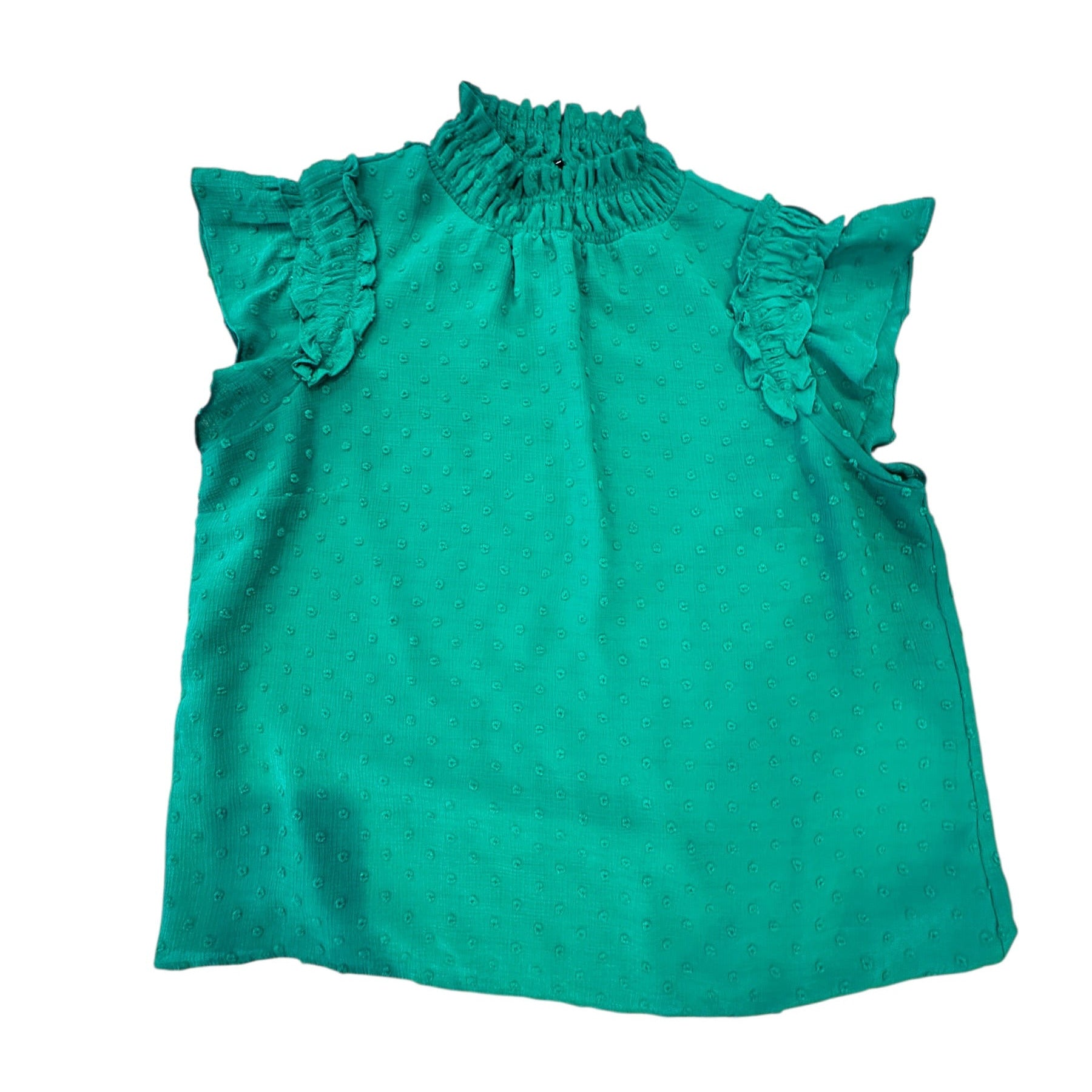 Size Medium - CeCe Ruffle Top