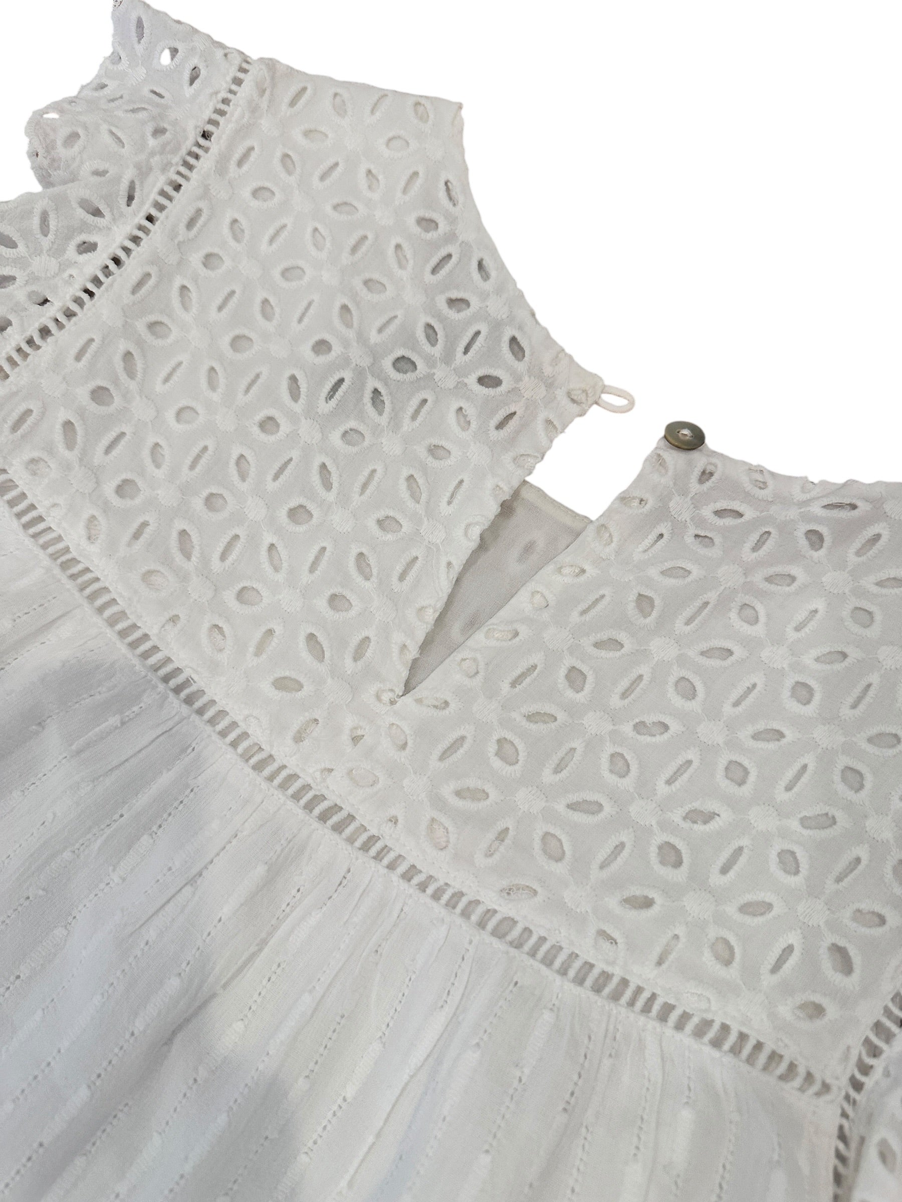 Size Small - Knot Sisters Eyelet Dress