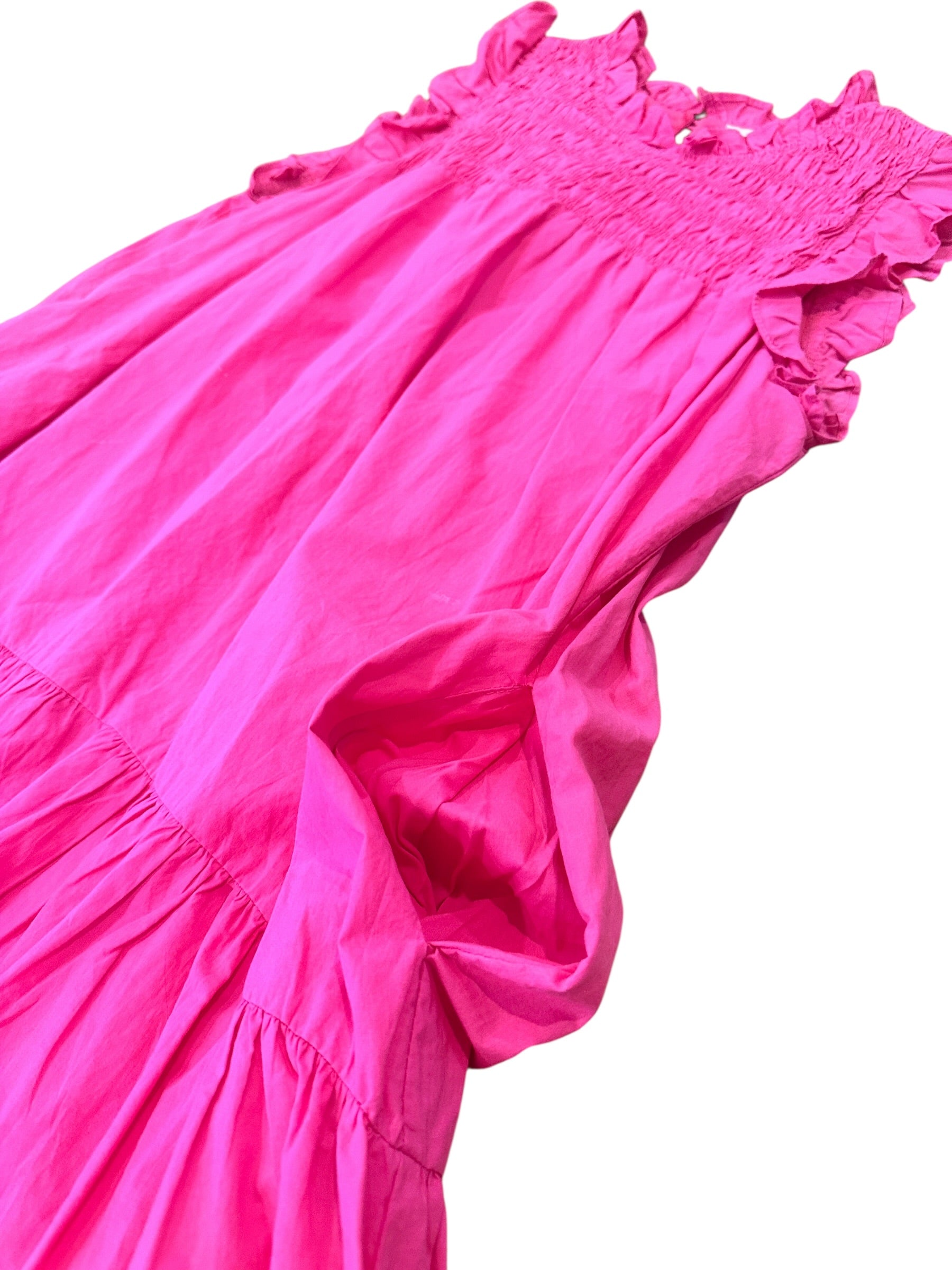 Size Small - The Impeccable Pig Ruffle Dress with Pockets