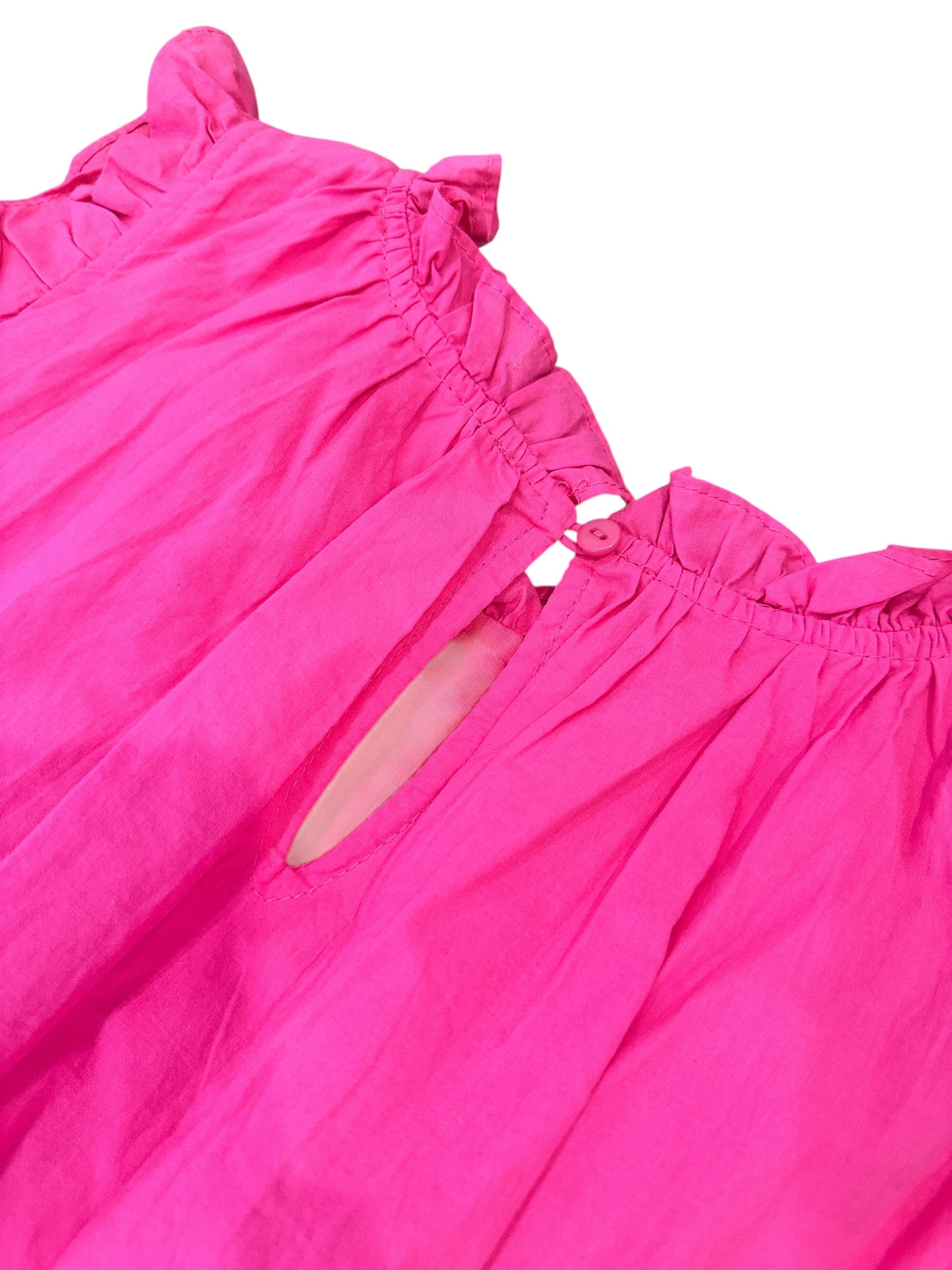 Size Small - The Impeccable Pig Ruffle Dress with Pockets