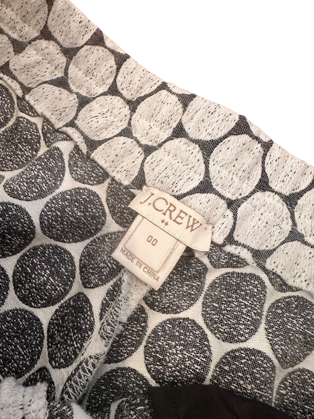 Size 00 - J. Crew Polka Dot Shorts with Pockets