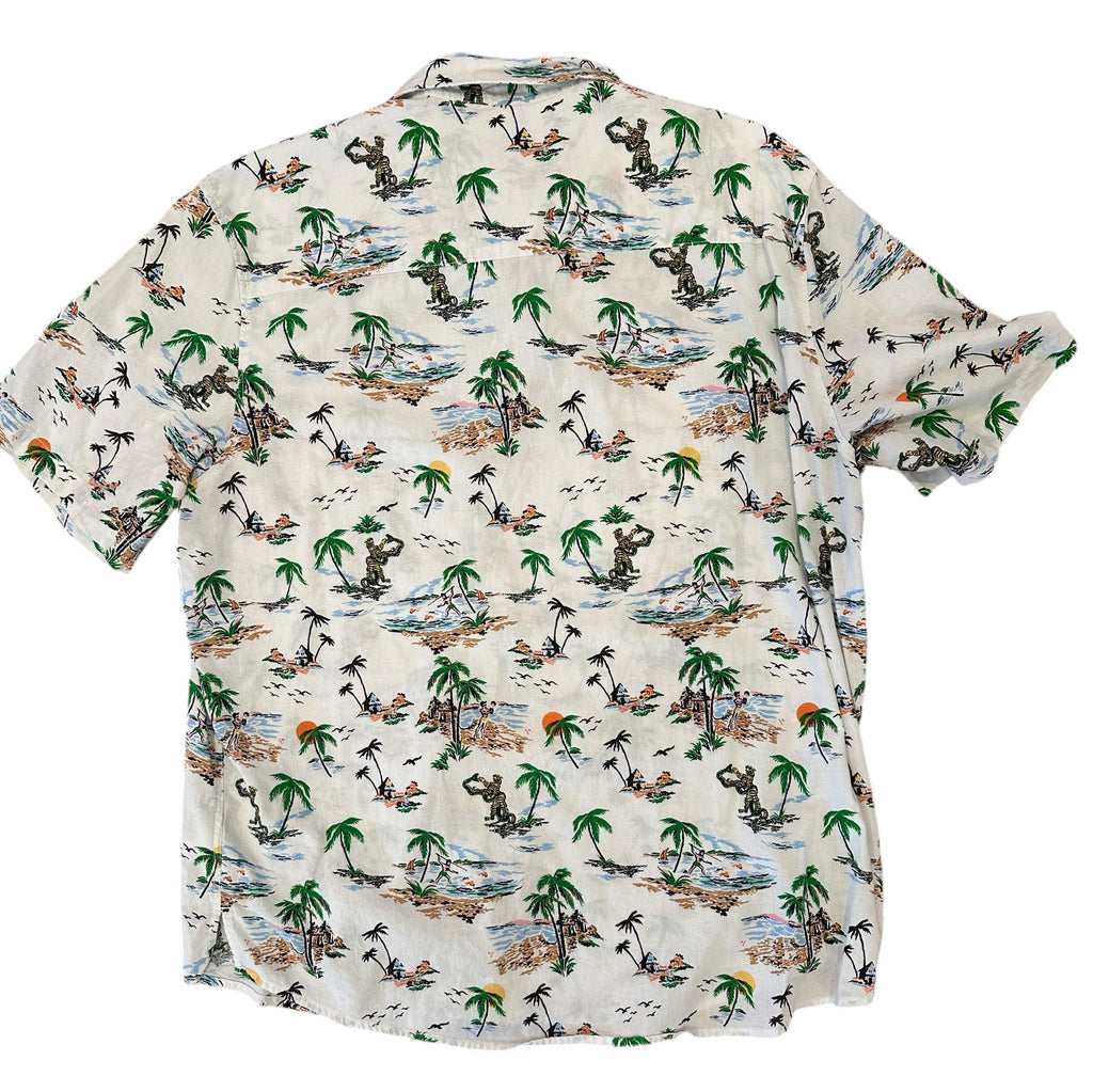 Size XL - H&M Short Sleeve Linen Shirt