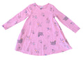 Youth Size 6/7 - Hanna Andersson Pink Dog Dress with Pockets