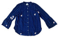 Size Large - LOFT Embroidered Long Sleeve Blouse