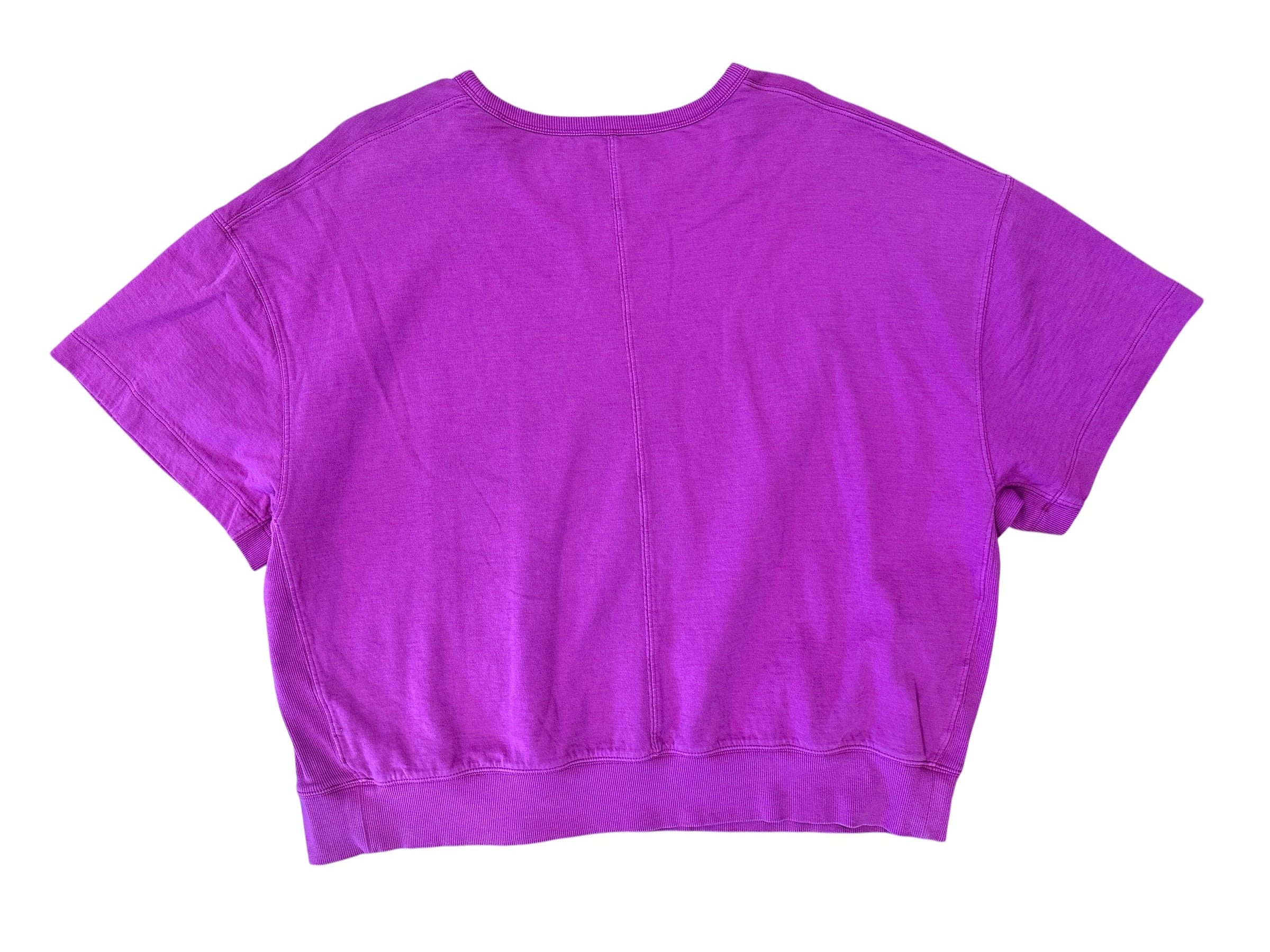 Size Large - Athleta Short Sleeve Sweatshirt