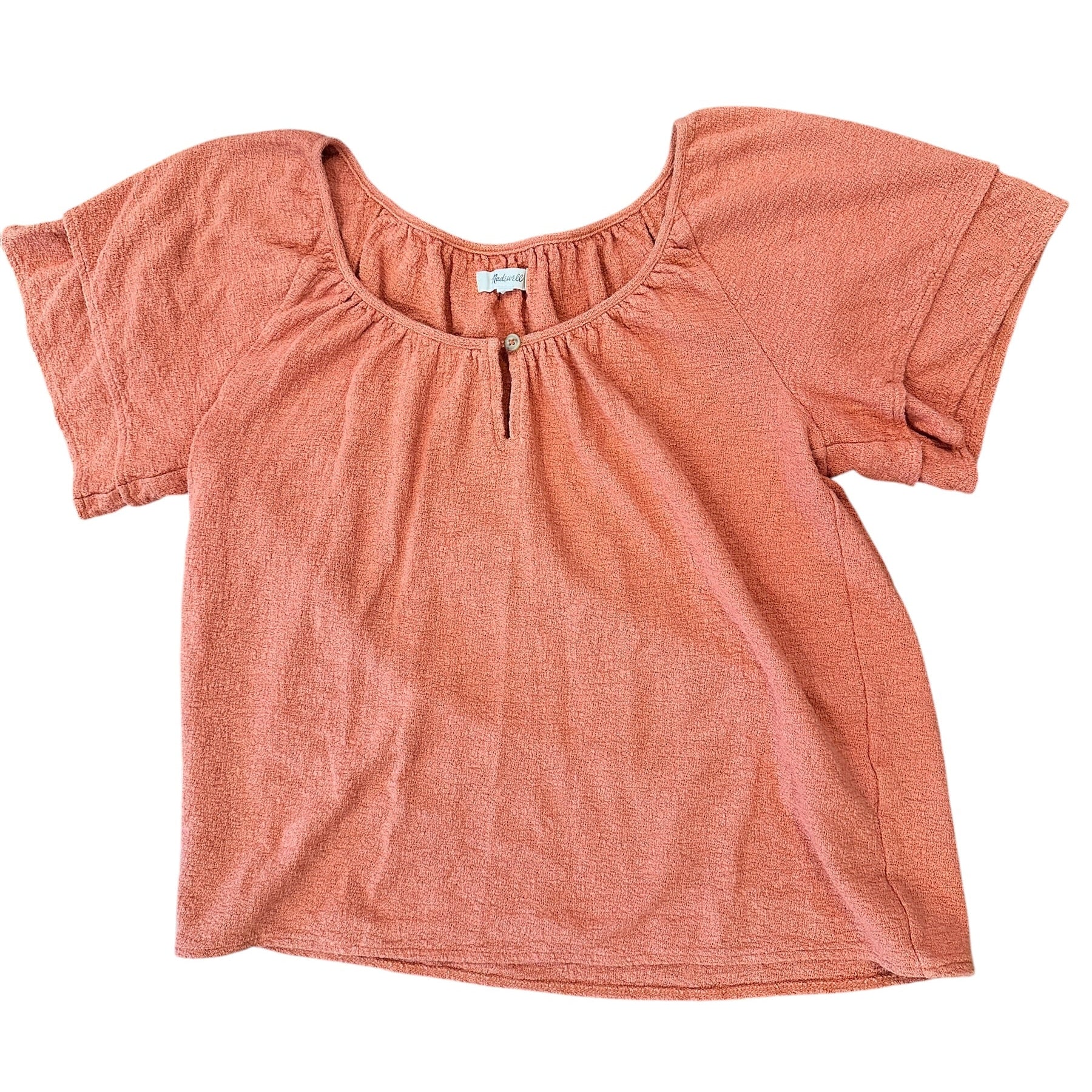 Size Small - Madewell Ruffle Sleeve Top